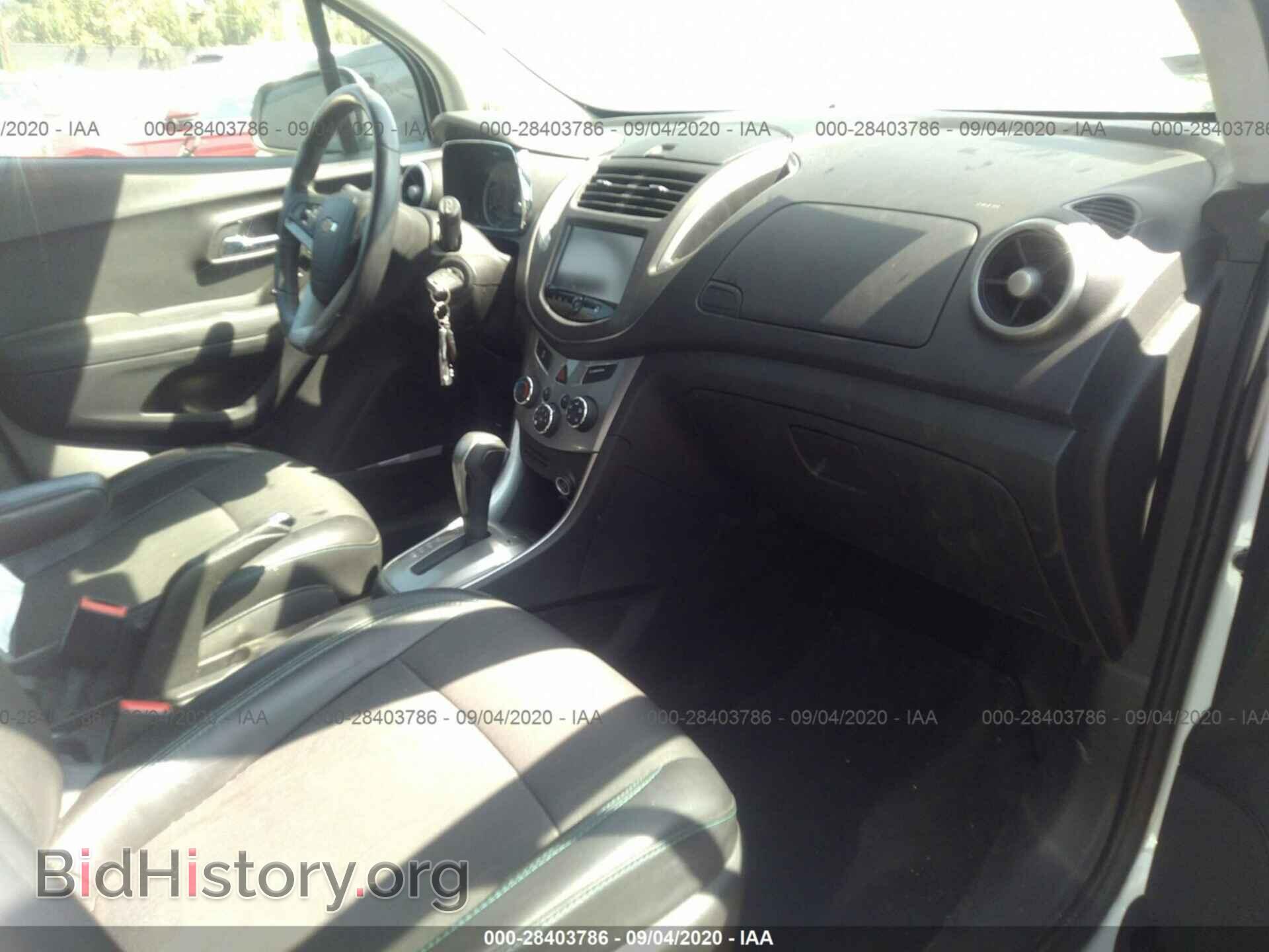 2016 CHEVROLET TRAX - VIN: 3GNCJLSB2GL236809 - Photo 5