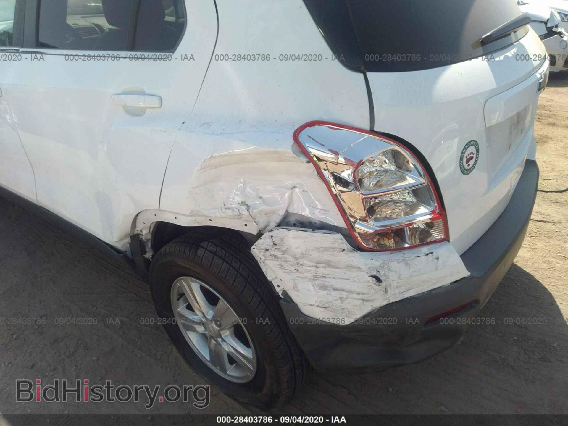 2016 CHEVROLET TRAX - VIN: 3GNCJLSB2GL236809 - Photo 6
