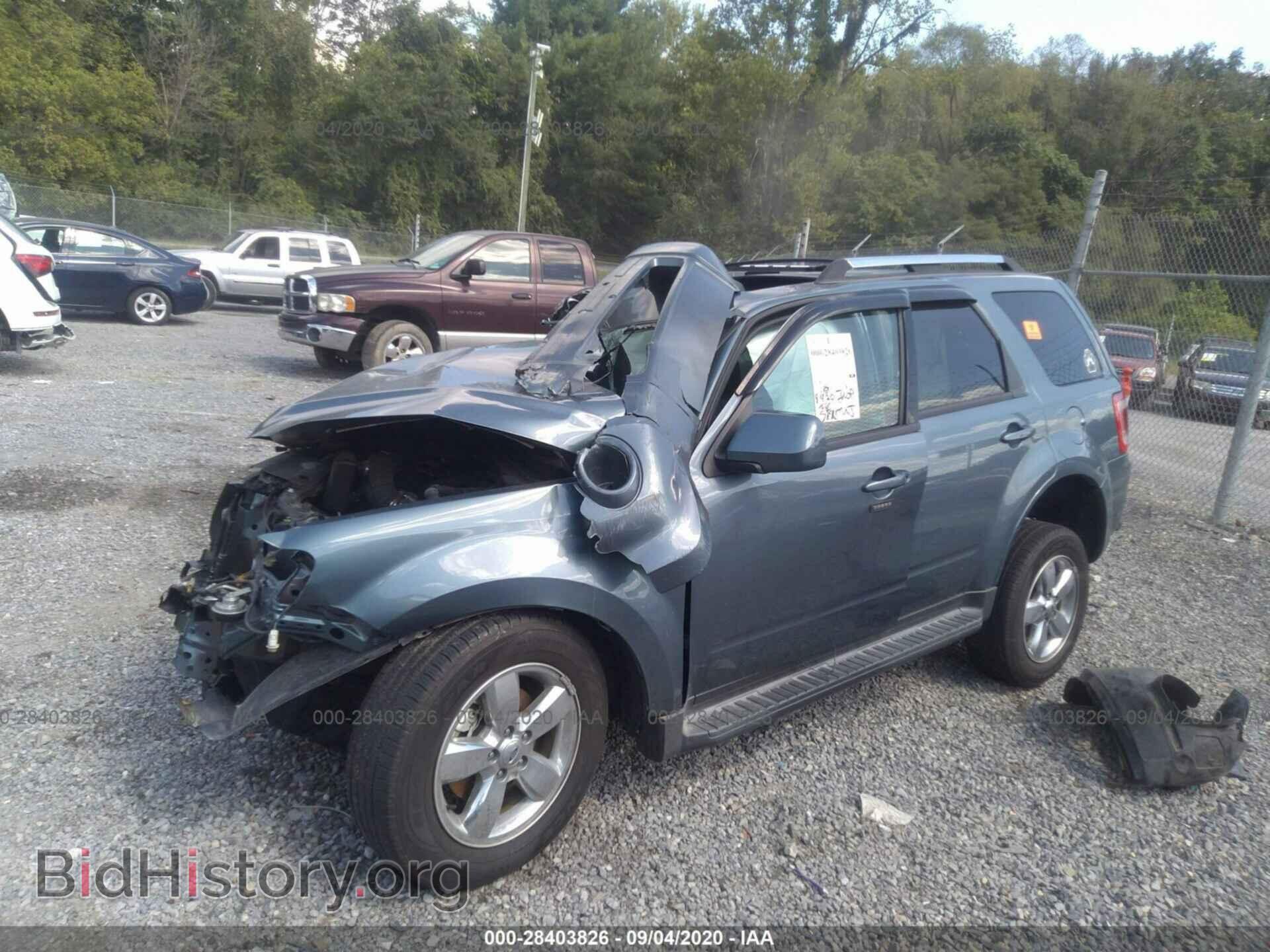 2011 FORD ESCAPE - VIN: 1FMCU9EG2BKB95940 - Фото 2