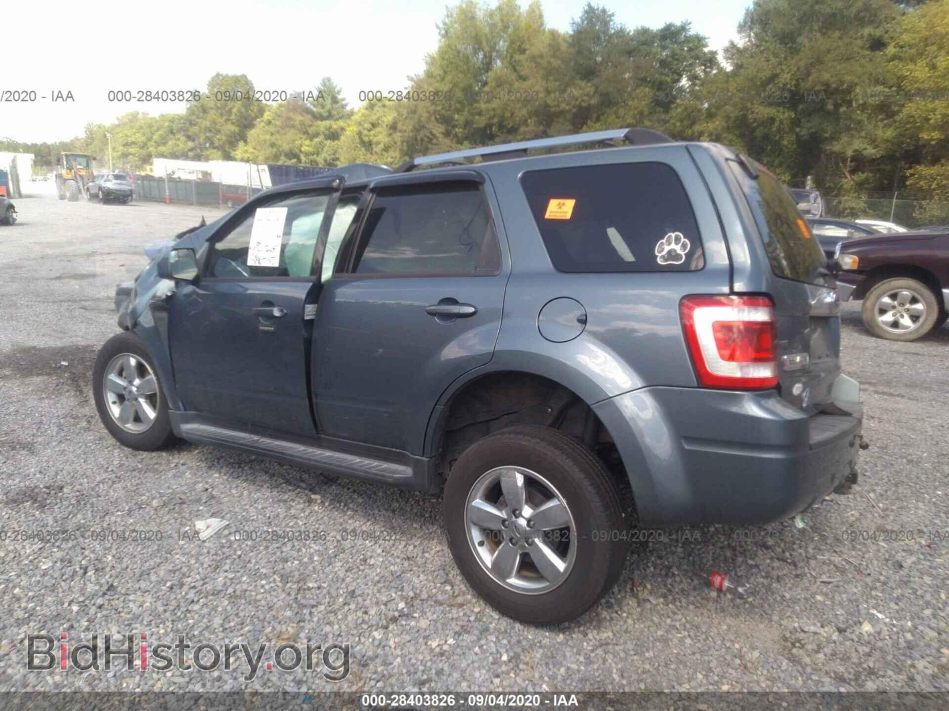 2011 FORD ESCAPE - VIN: 1FMCU9EG2BKB95940 - Фото 3