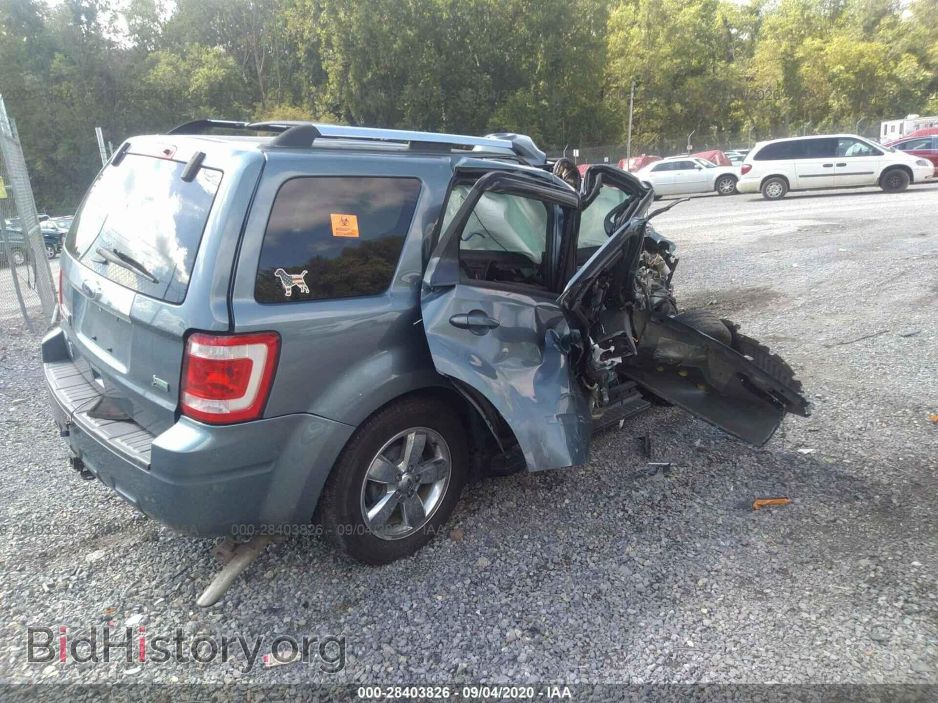 2011 FORD ESCAPE - VIN: 1FMCU9EG2BKB95940 - Фото 4