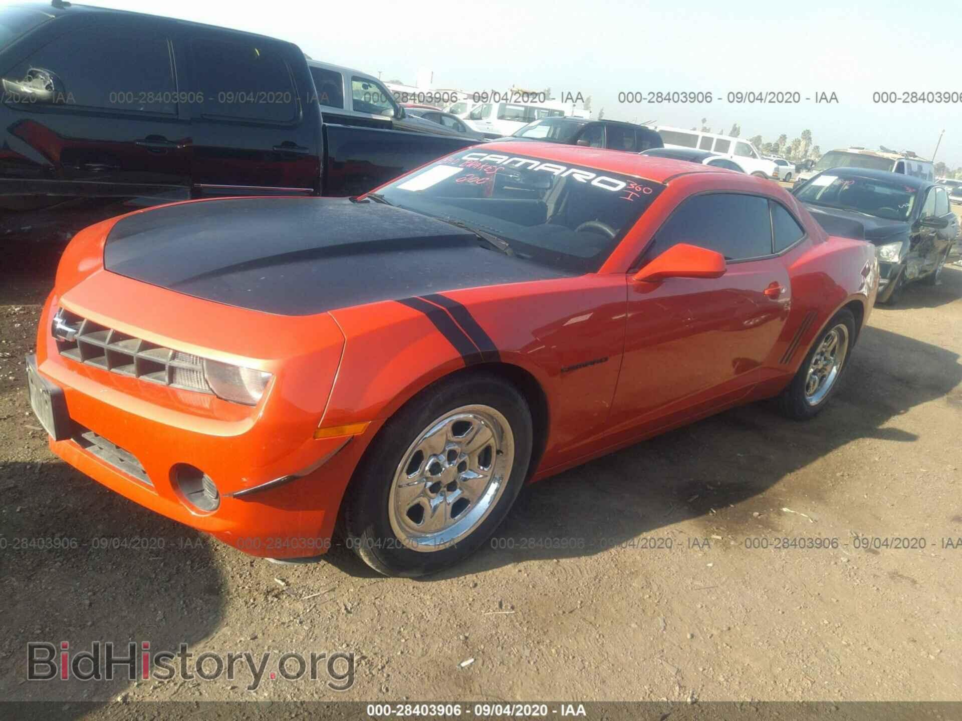 2013 CHEVROLET CAMARO - VIN: 2G1FA1E31D9170047 - Фото 2