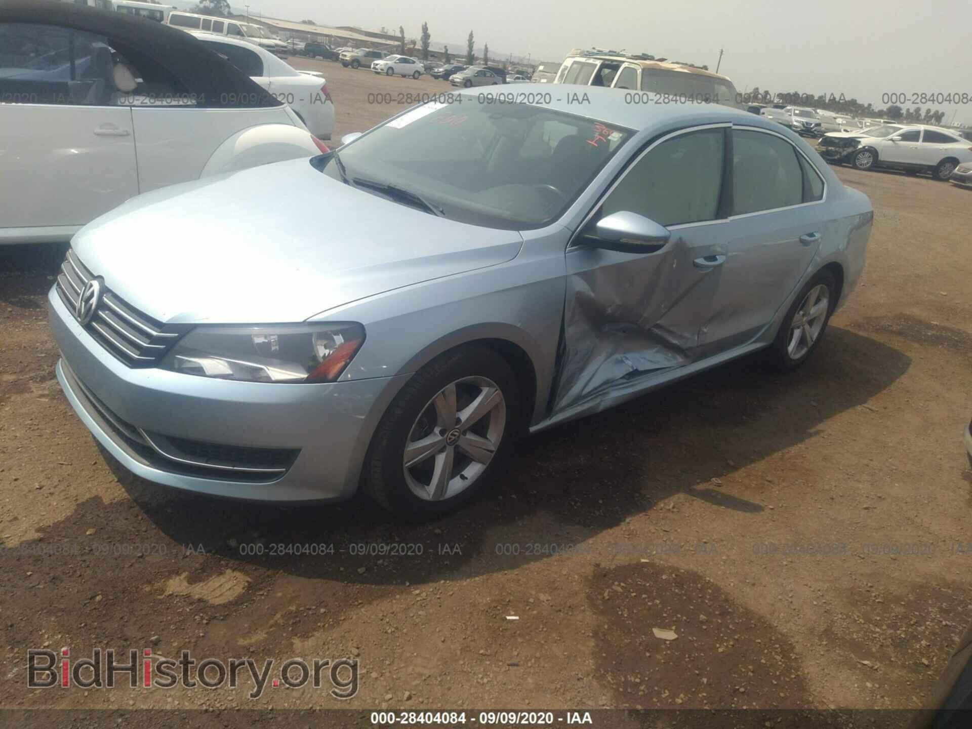 2012 VOLKSWAGEN PASSAT - VIN: 1VWBP7A39CC064141 - Фото 2