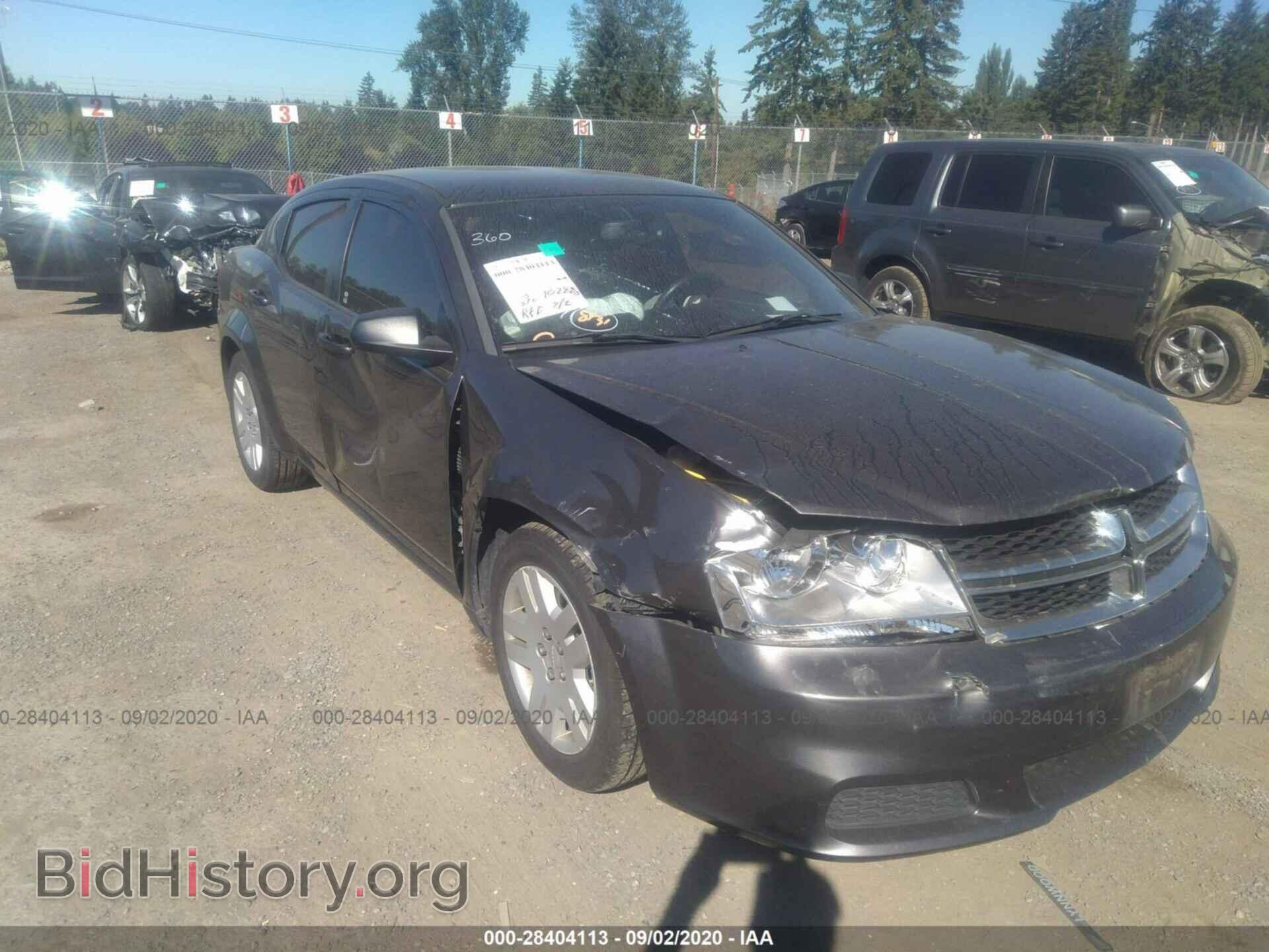 Photo 1C3CDZAB4EN237787 - DODGE AVENGER 2014