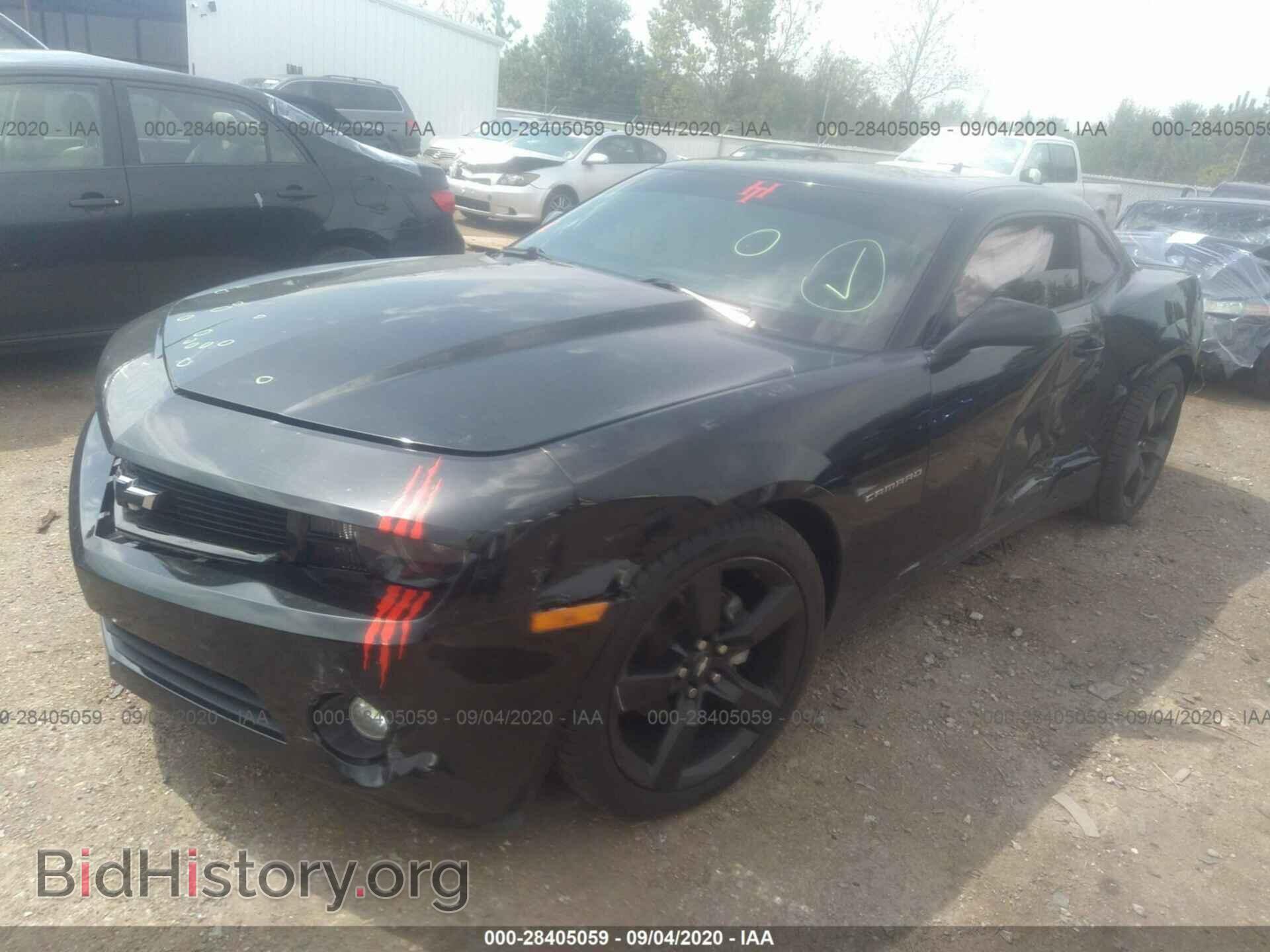 2013 CHEVROLET CAMARO - VIN: 2G1FC1E33D9224846 - Фото 2