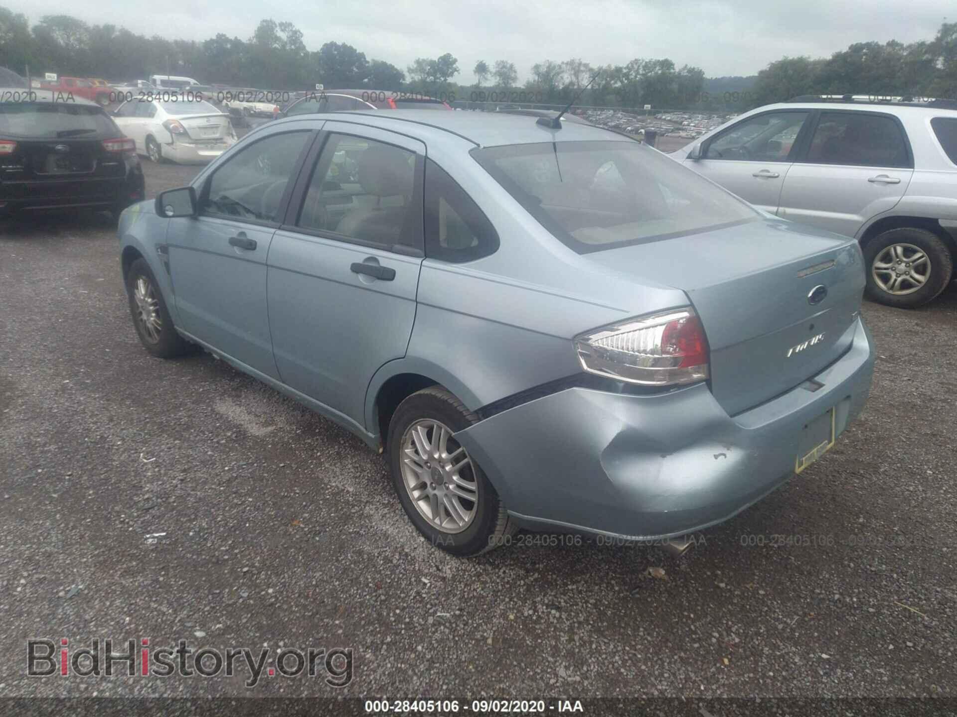2008 FORD FOCUS - VIN: 1FAHP35N78W143045 - Фото 3