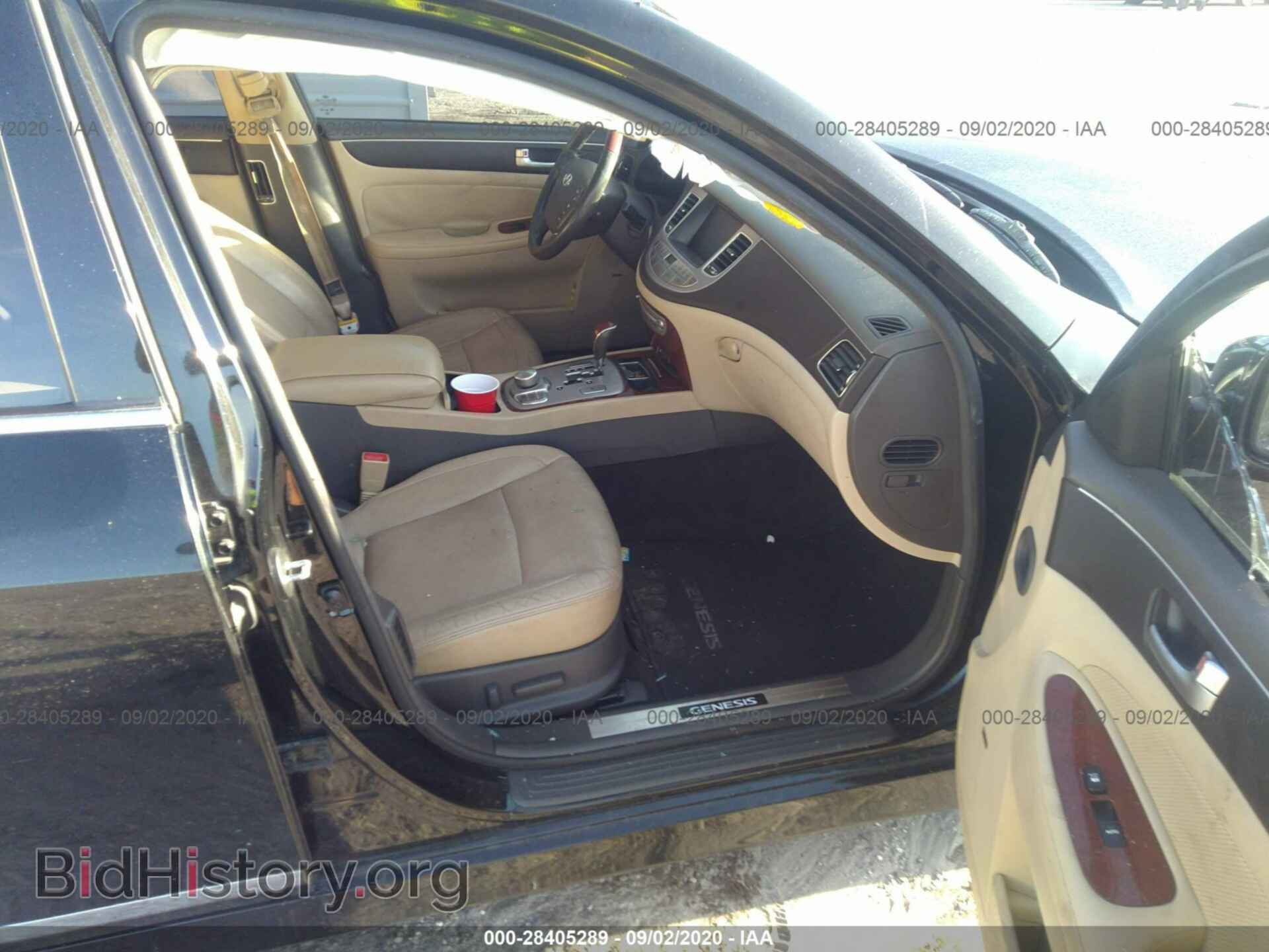 2012 HYUNDAI GENESIS - VIN: KMHGC4DF8CU177531 - Фото 5