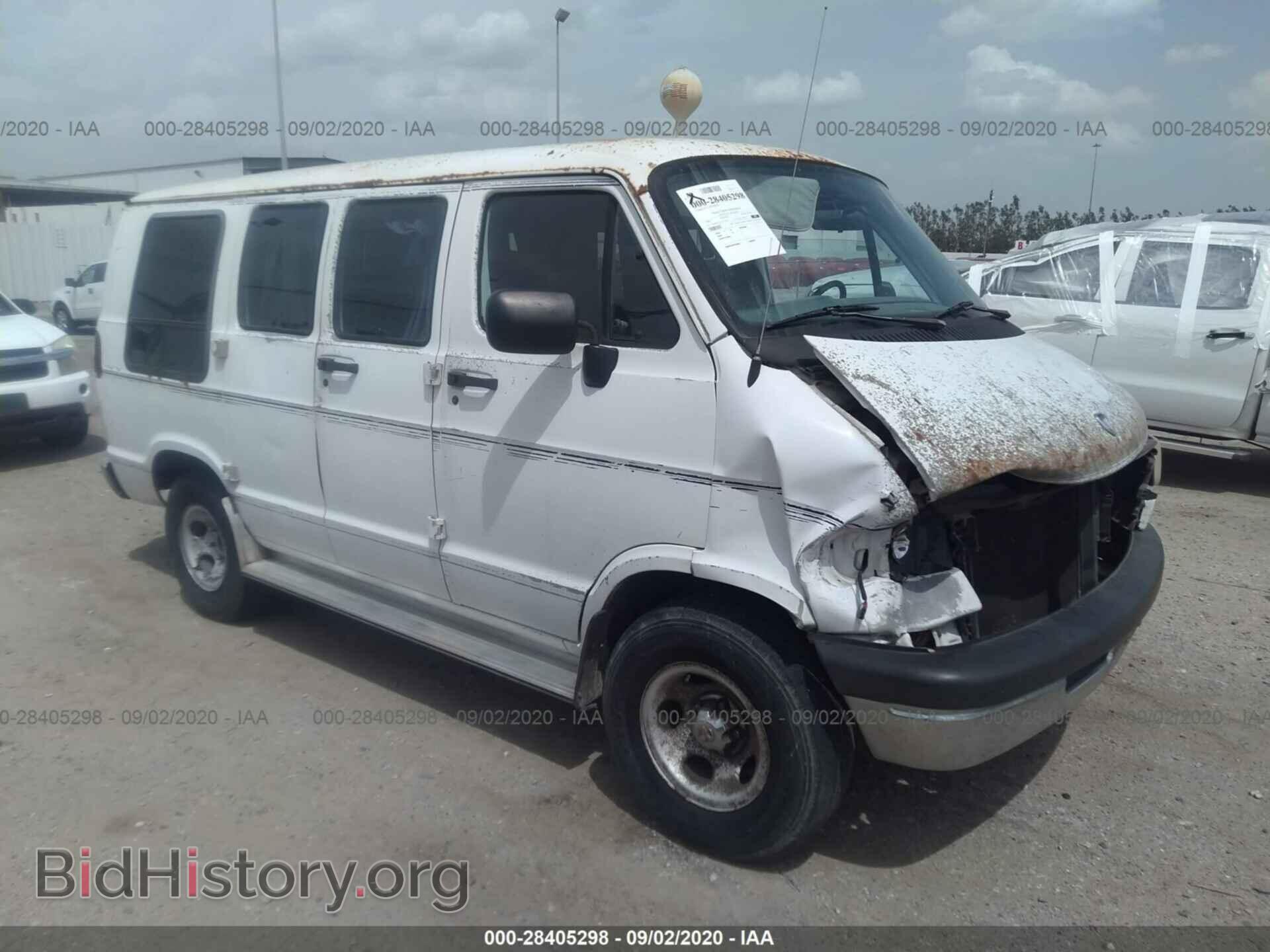 Photo 2B6HB21X4TK137583 - DODGE RAM VAN 1996
