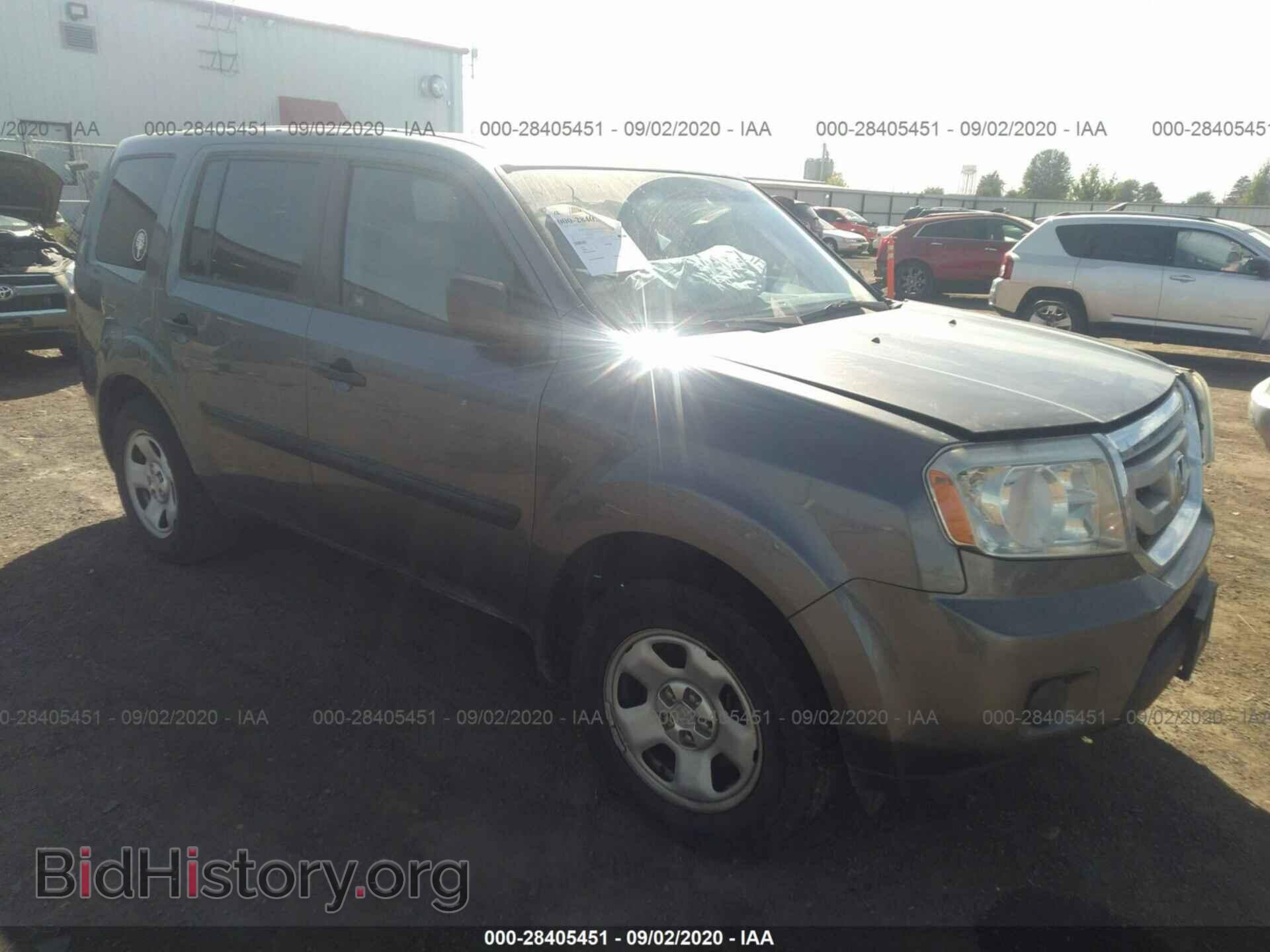 Фотография 5FNYF4H27BB041809 - HONDA PILOT 2011