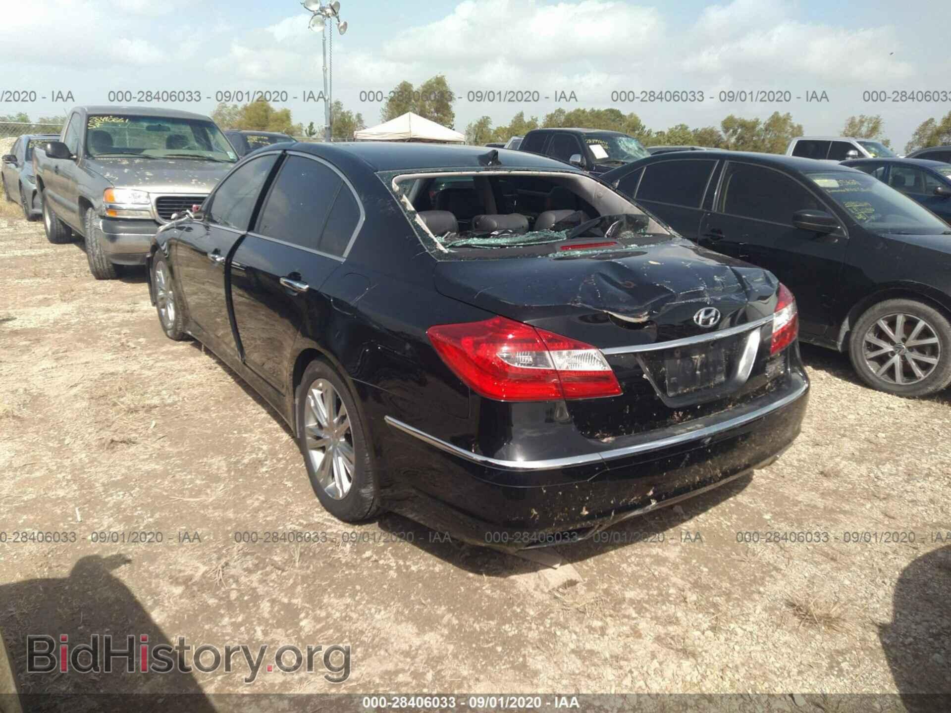 2012 HYUNDAI GENESIS - VIN: KMHGC4DD4CU200432 - Фото 3