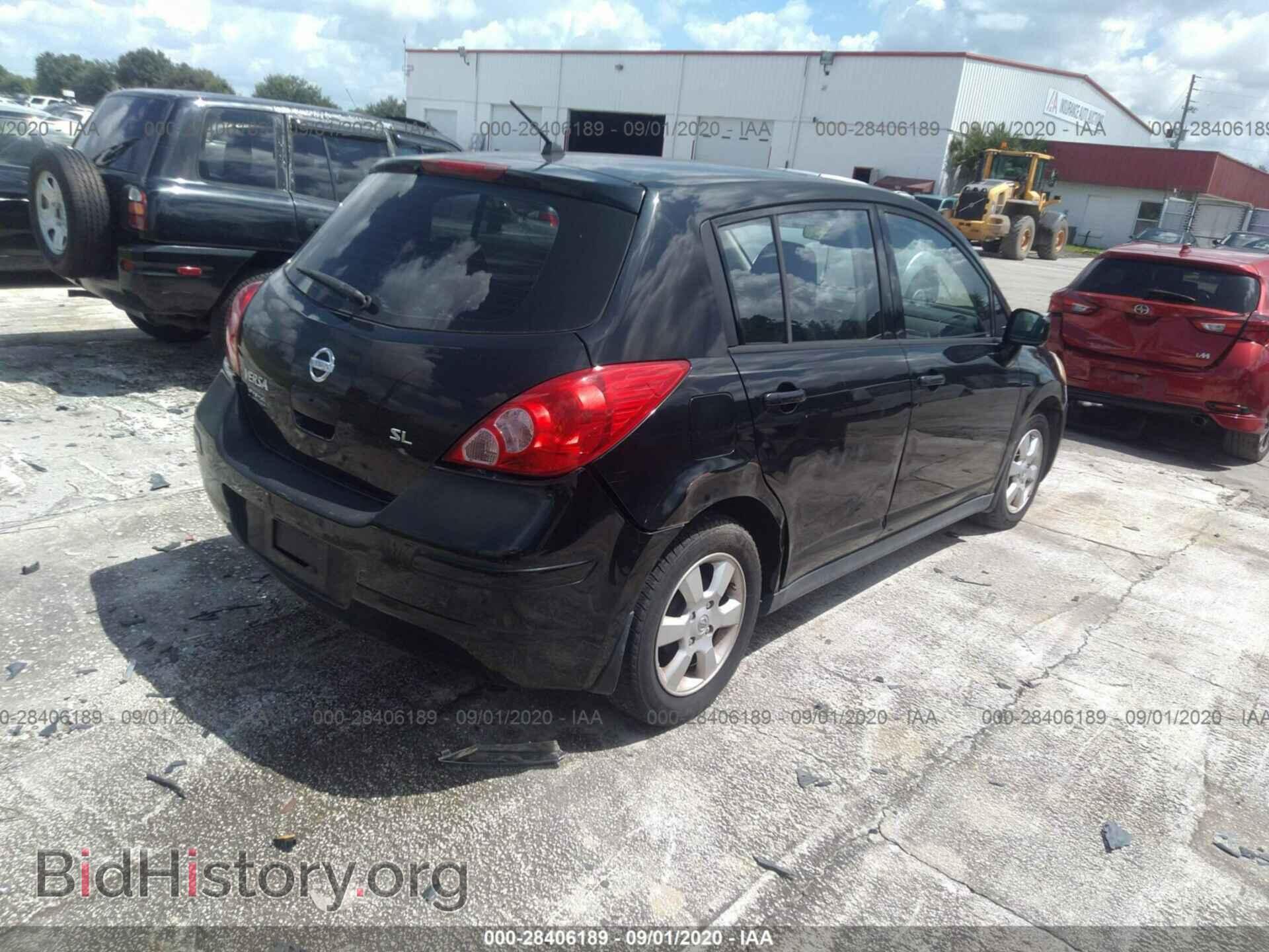 2008 NISSAN VERSA - VIN: 3N1BC13E68L443638 - Фото 4