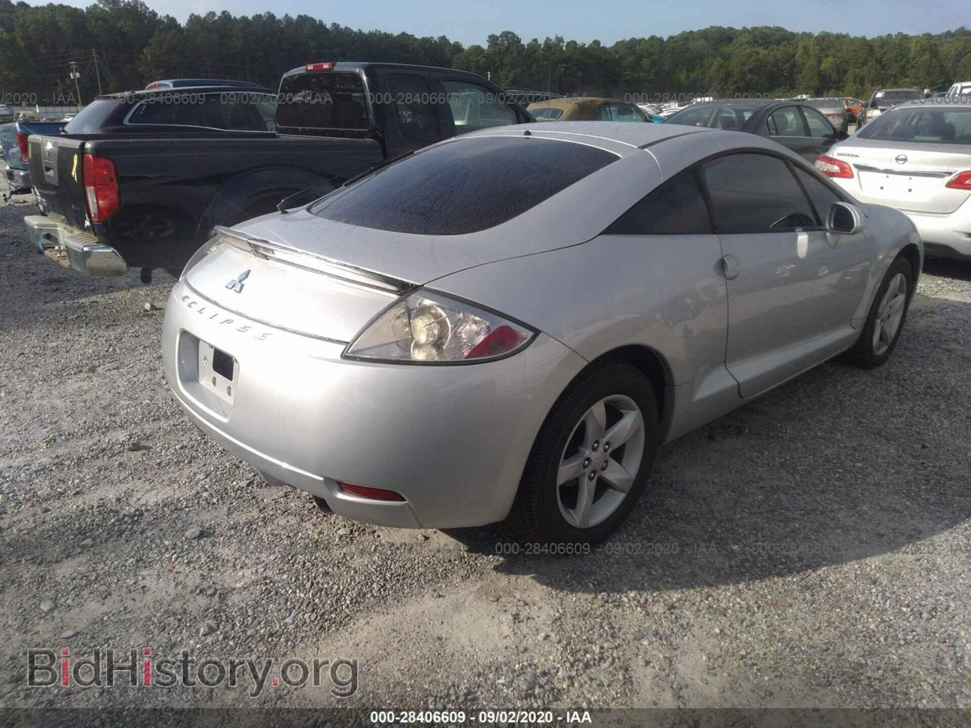 2006 MITSUBISHI ECLIPSE - VIN: 4A3AK24F16E001580 - Фото 4