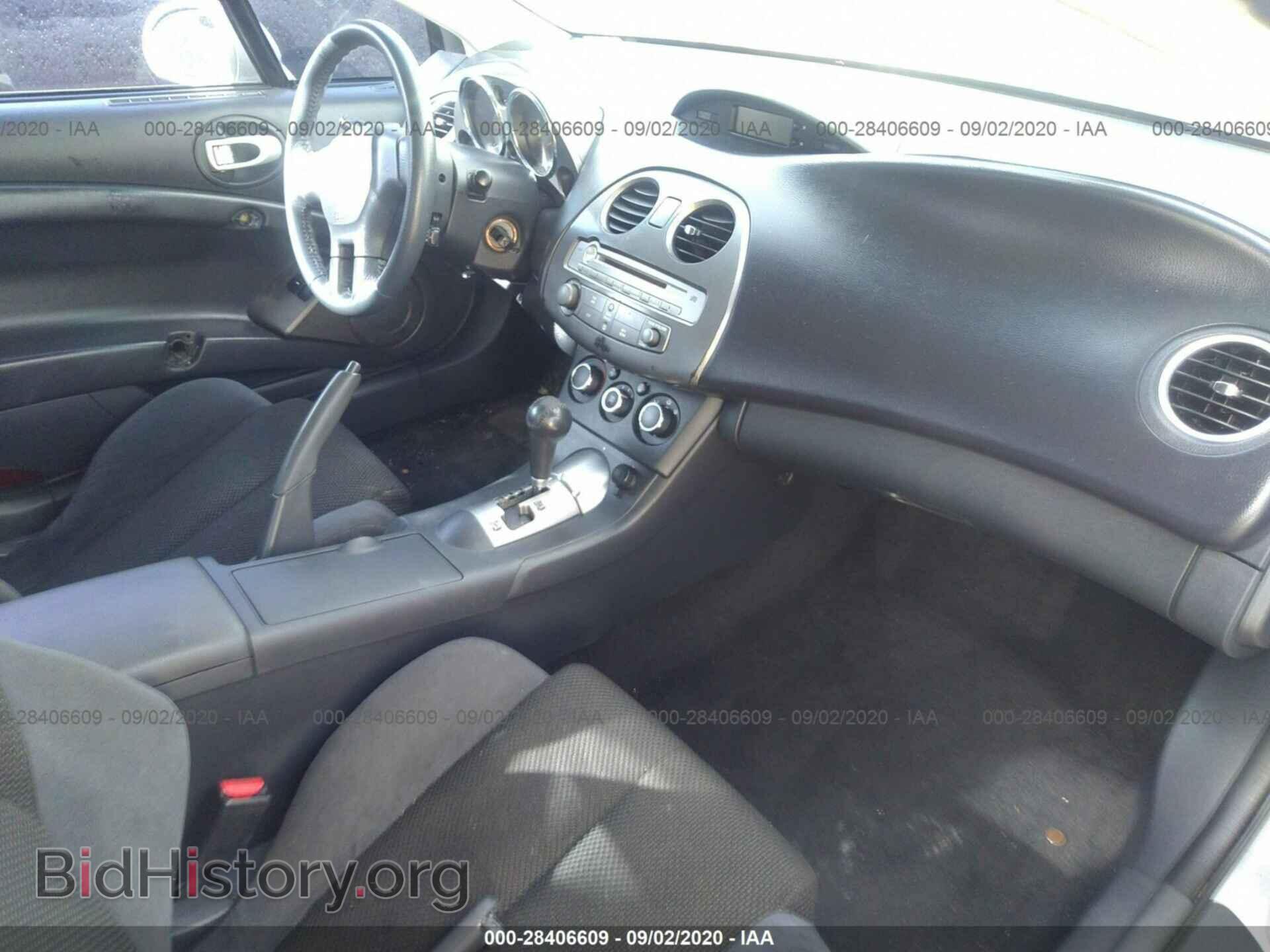 2006 MITSUBISHI ECLIPSE - VIN: 4A3AK24F16E001580 - Фото 5