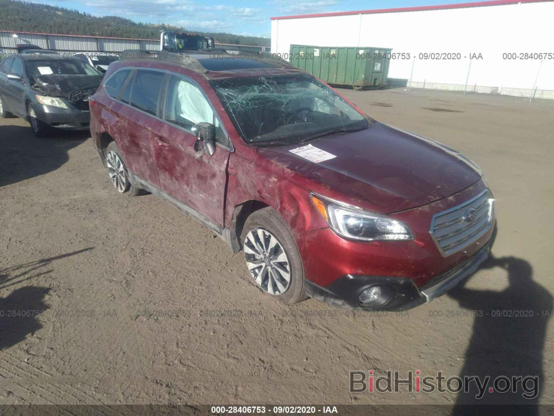 Photo 4S4BSENC1H3344929 - SUBARU OUTBACK 2017