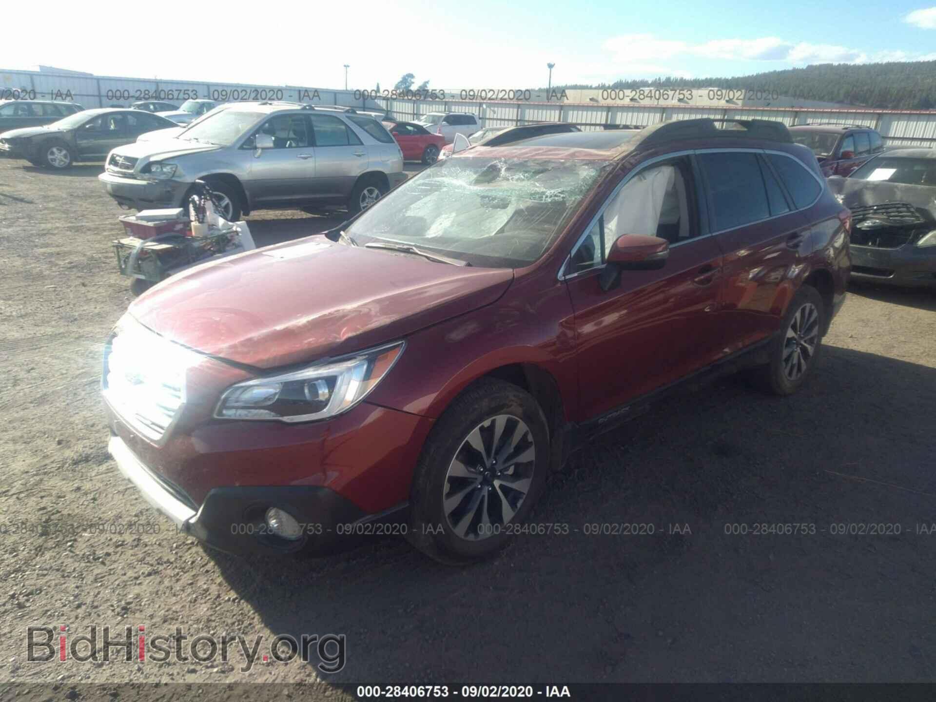 2017 SUBARU OUTBACK - VIN: 4S4BSENC1H3344929 - Фото 2