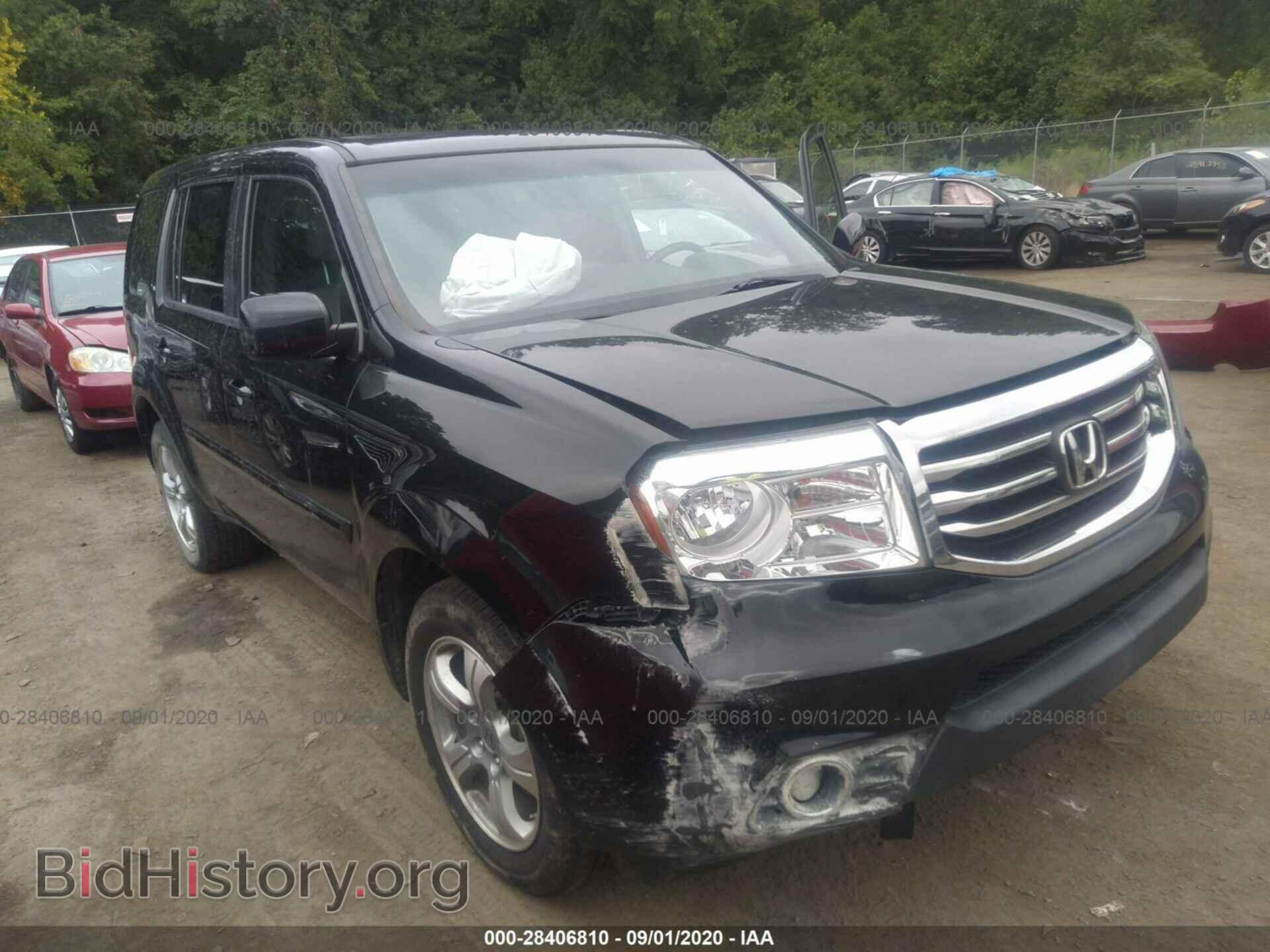 Фотография 5FNYF4H75CB028697 - HONDA PILOT 2012