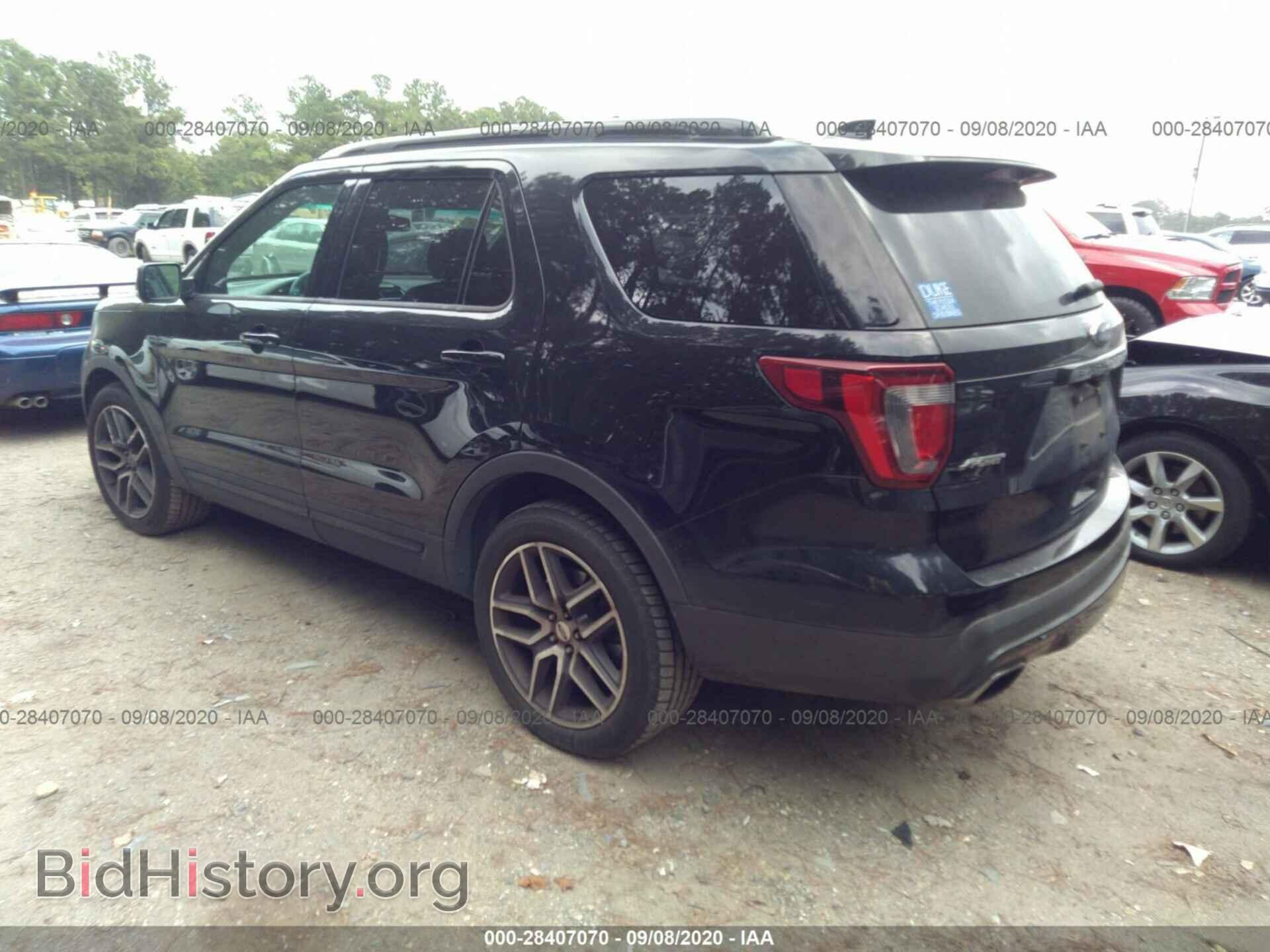 2017 FORD EXPLORER - VIN: 1FM5K8GT6HGA20542 - Фото 3