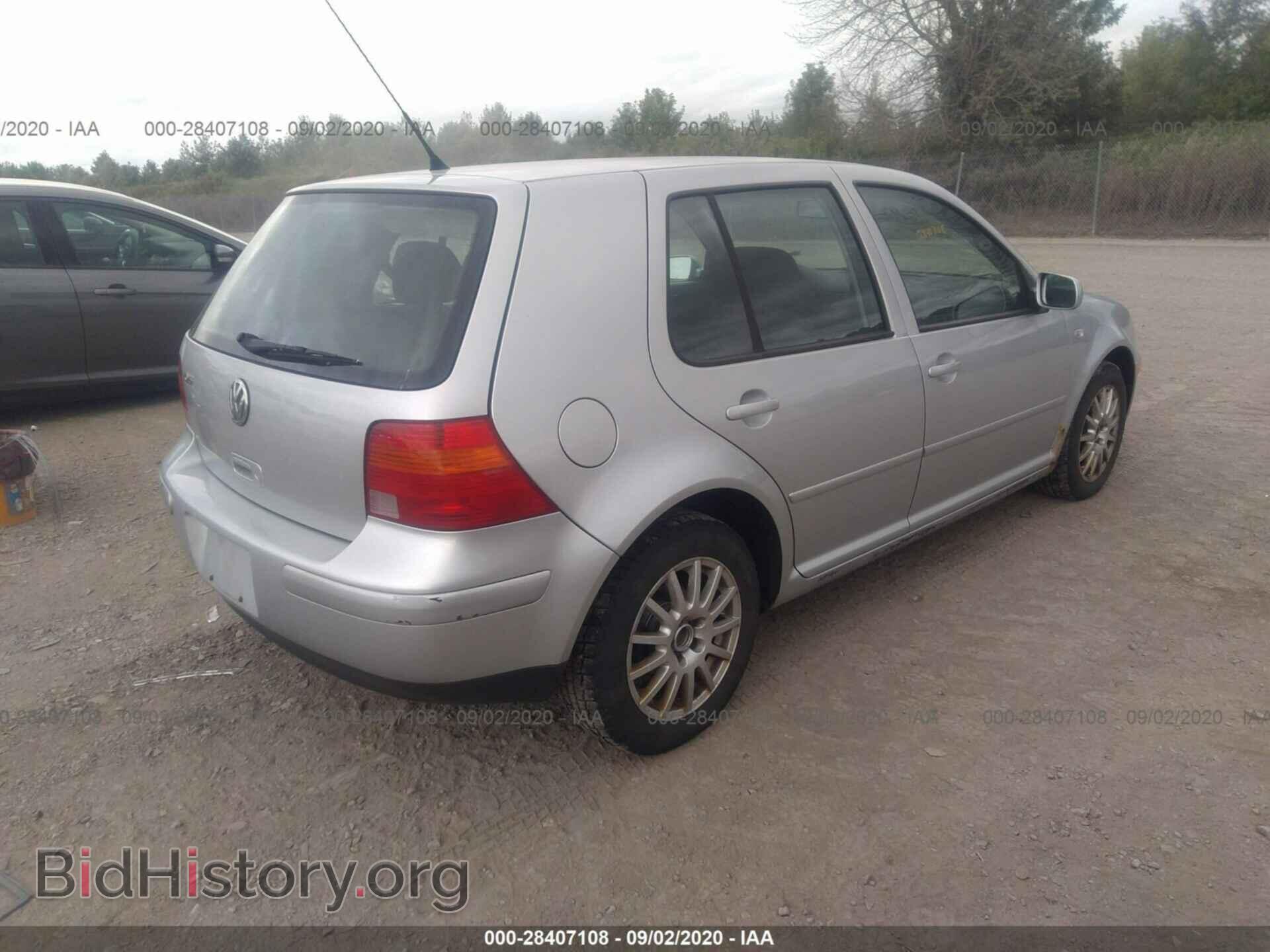 2004 VOLKSWAGEN GOLF - VIN: 9BWGL61J844008643 - Фото 4