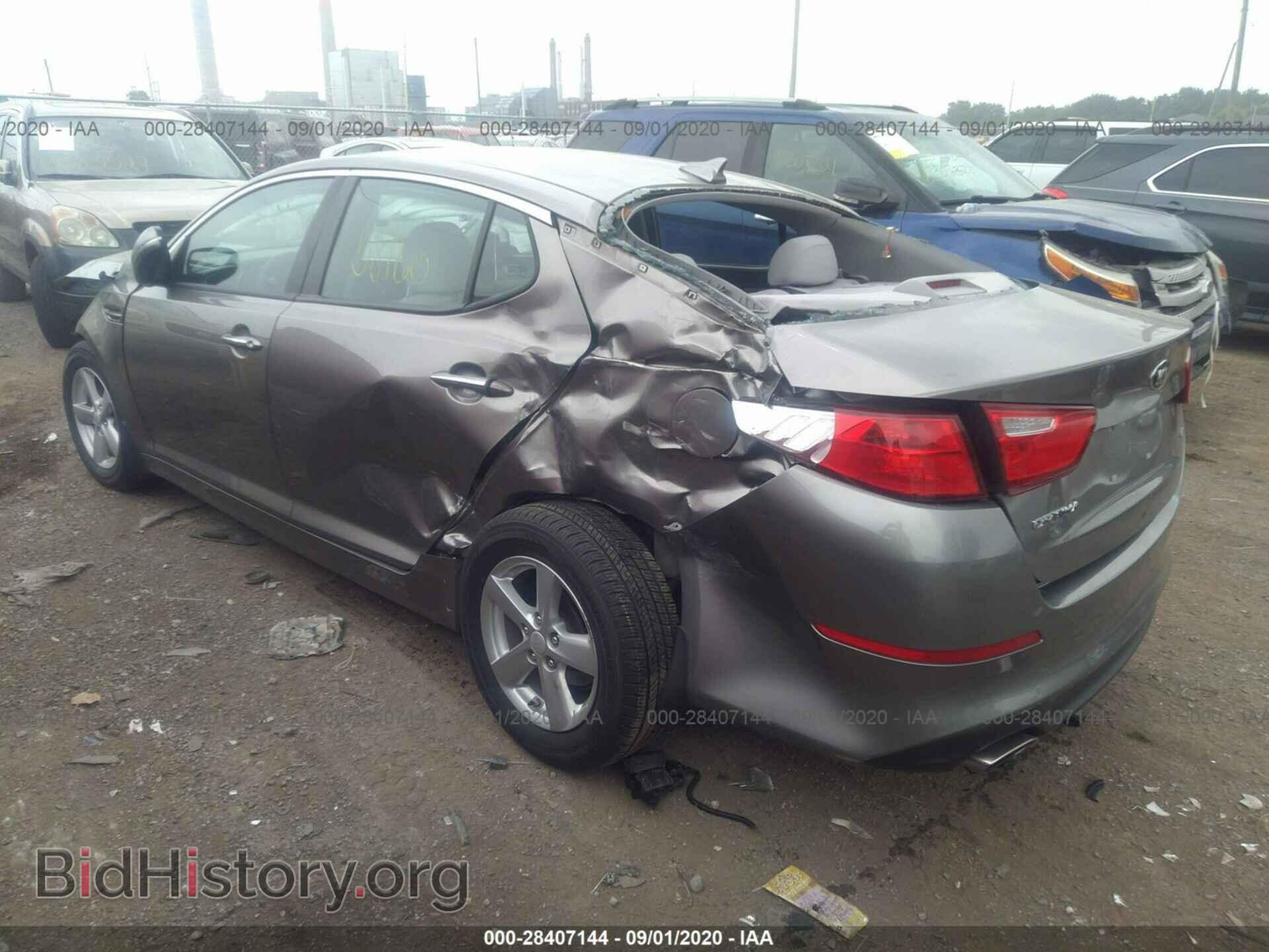 2014 KIA OPTIMA - VIN: 5XXGM4A71EG326367 - Фото 3