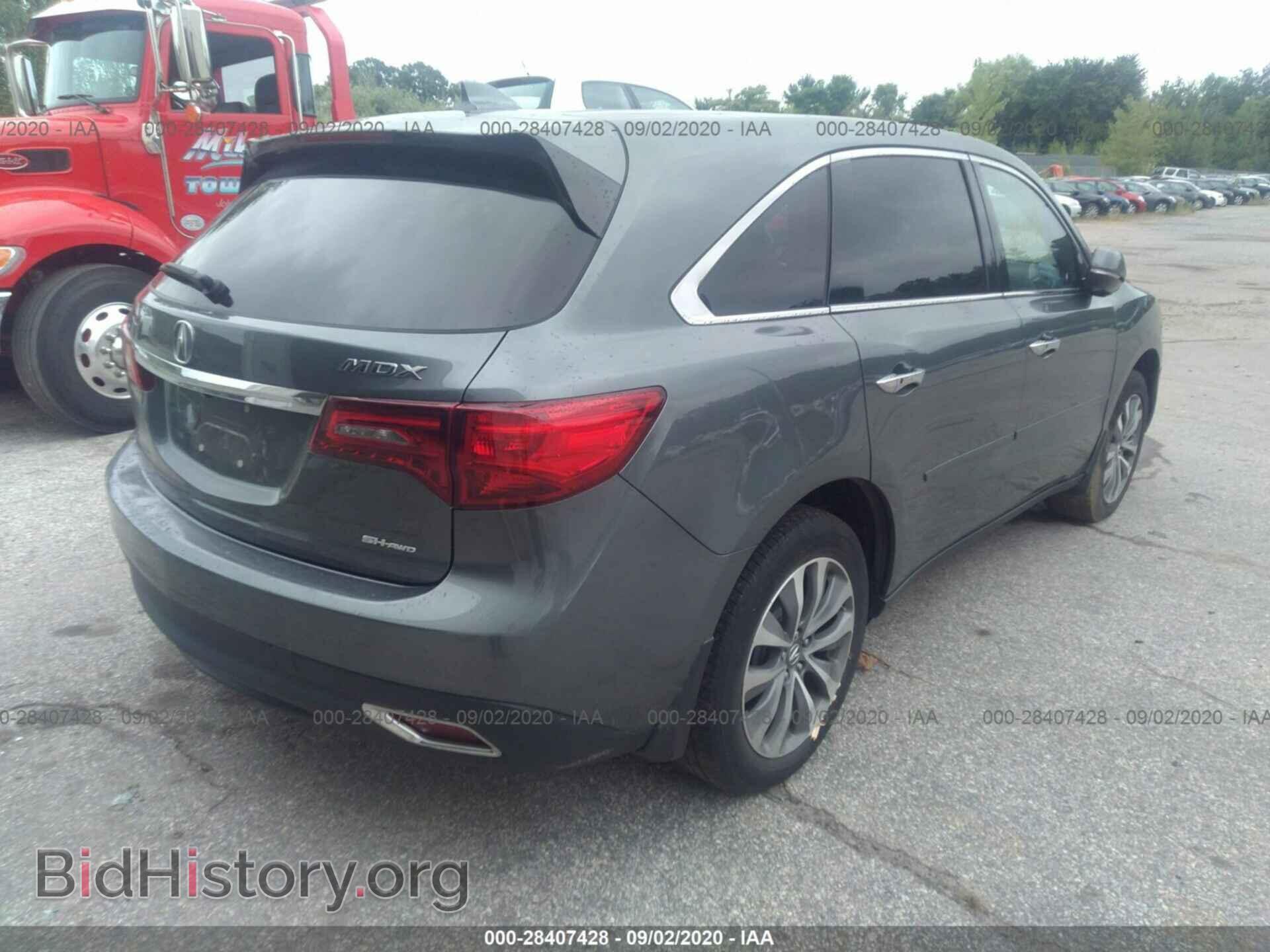 2015 ACURA MDX - VIN: 5FRYD4H48FB011861 - Photo 4