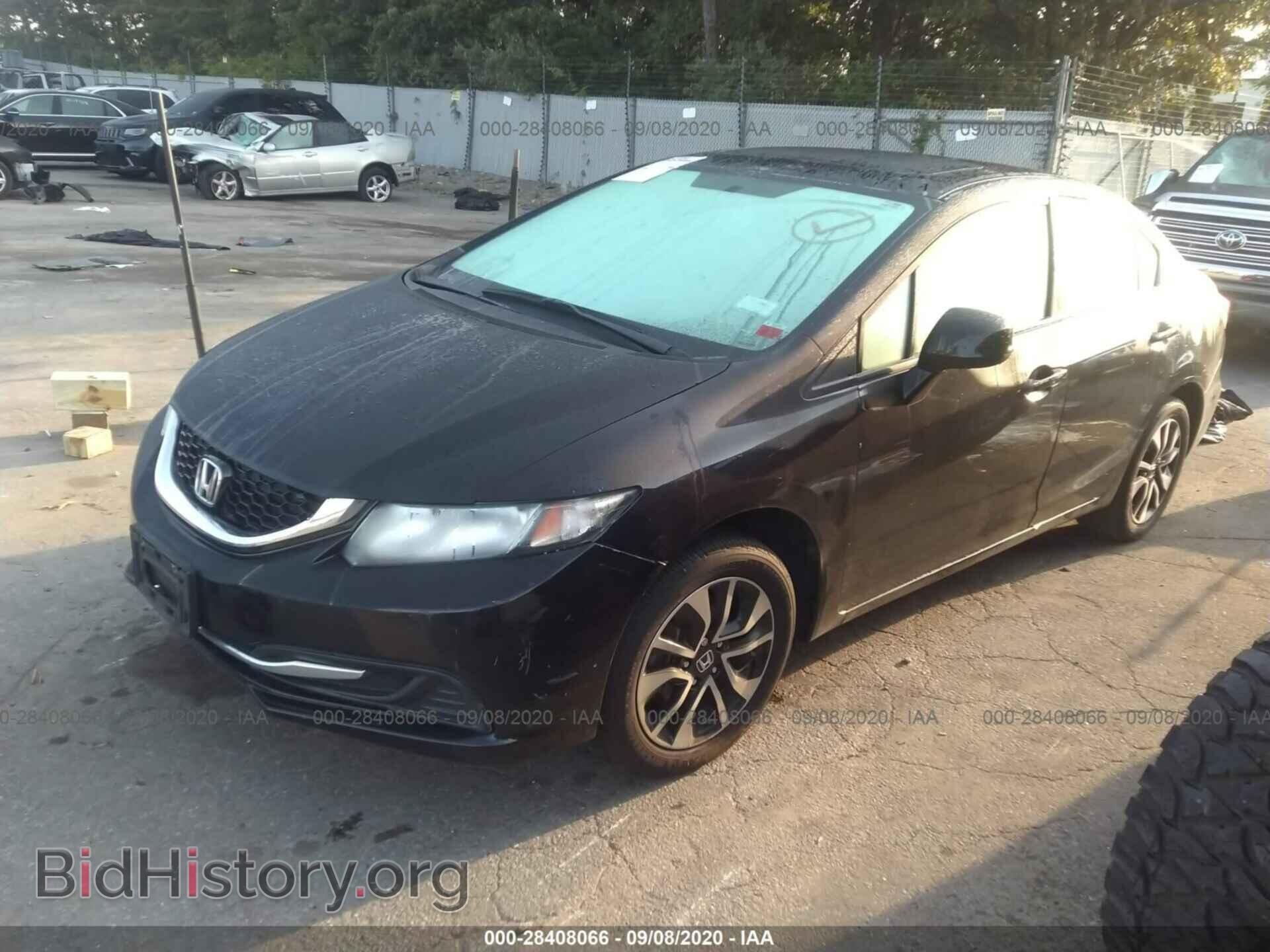 2013 HONDA CIVIC SDN - VIN: 19XFB2F84DE267698 - Фото 2