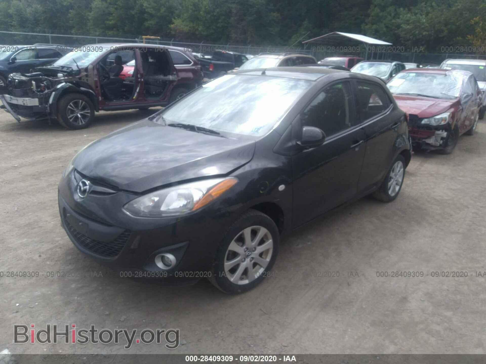2013 MAZDA MAZDA2 - VIN: JM1DE1LZ8D0153783 - Фото 2