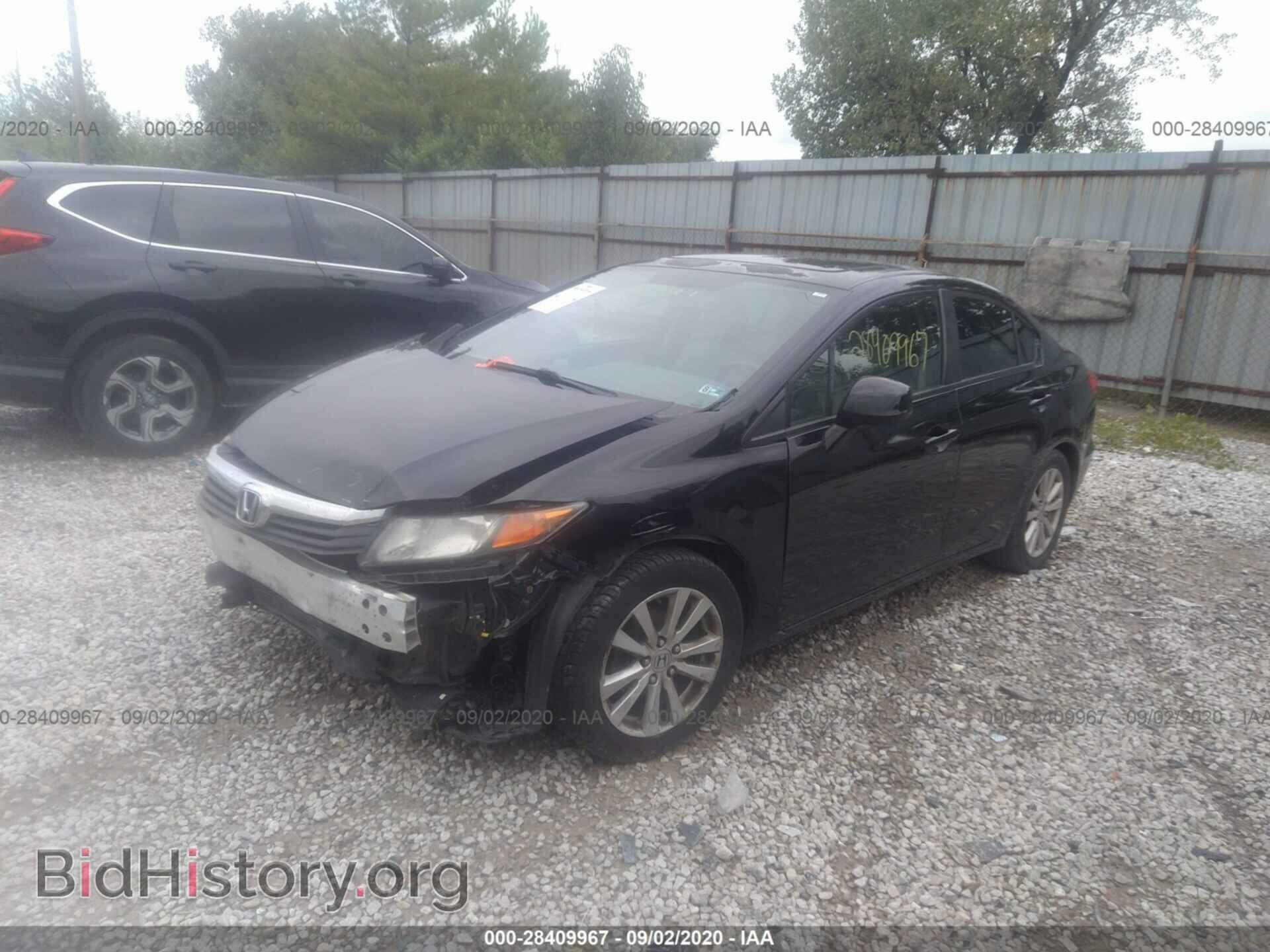 2012 HONDA CIVIC SDN - VIN: 2HGFB2F98CH530059 - Фото 2