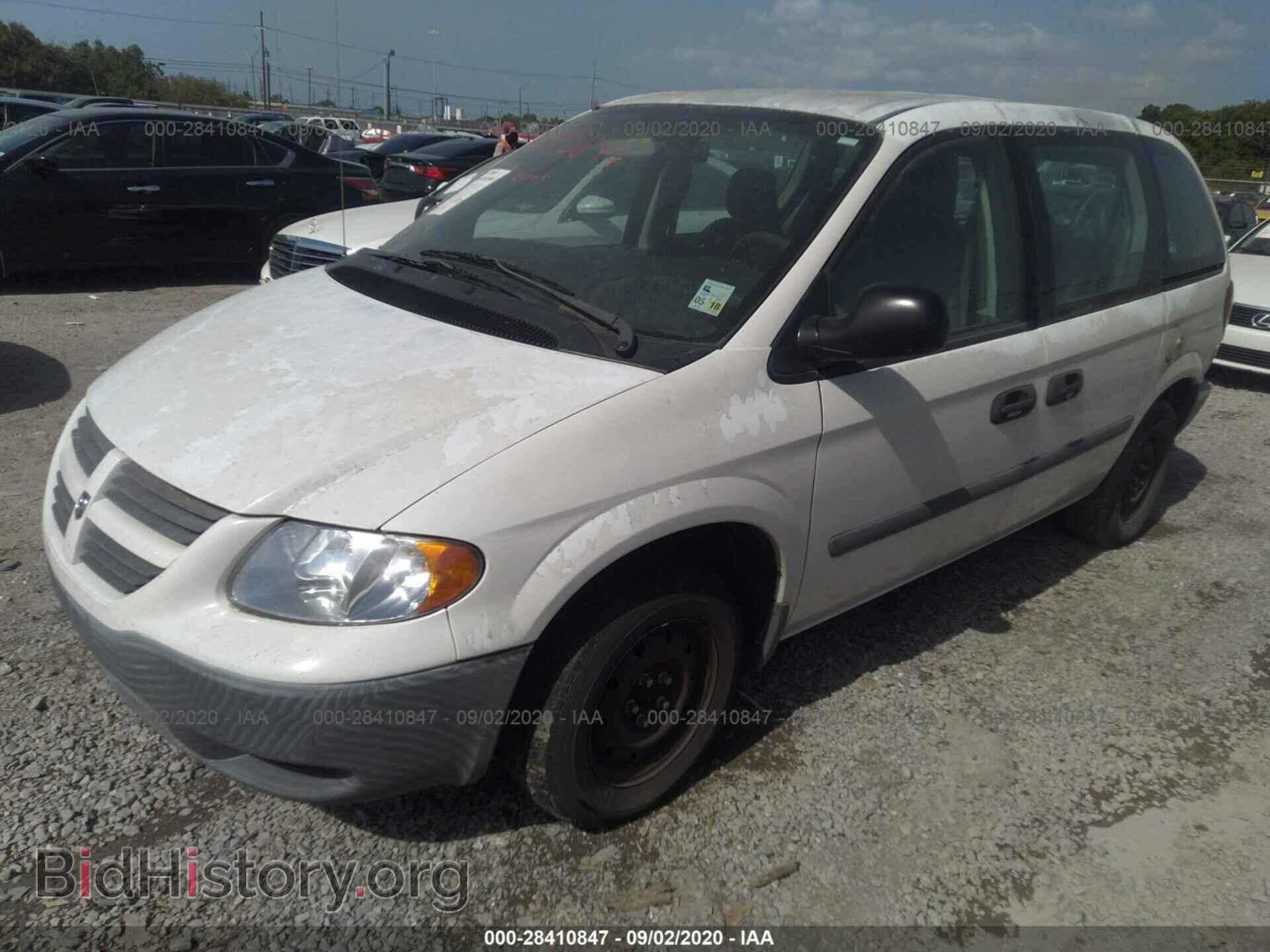 2005 DODGE CARAVAN - VIN: 1D4GP25B65B435510 - Фото 2