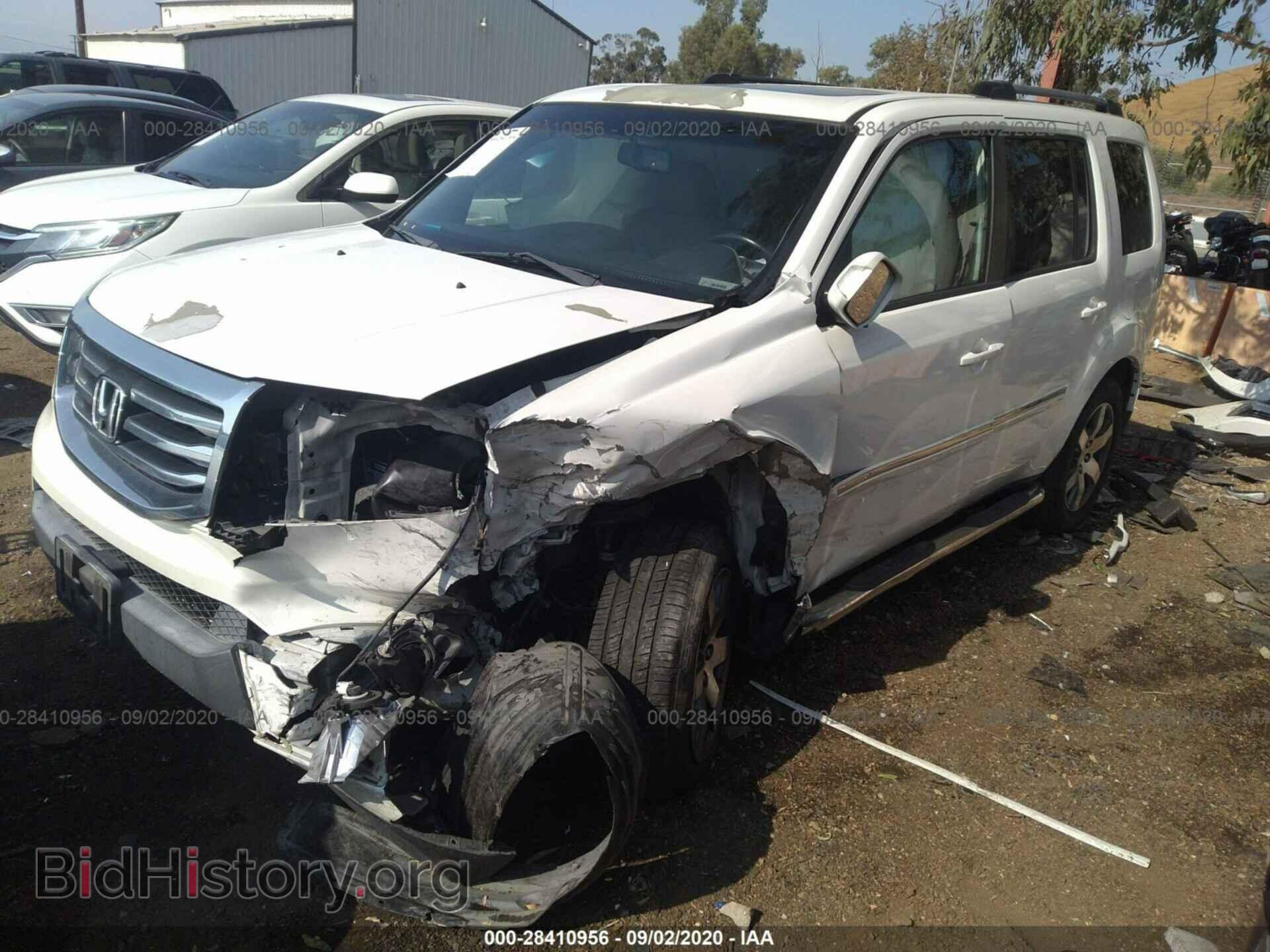 2012 HONDA PILOT - VIN: 5FNYF3H9XCB013818 - Фото 2