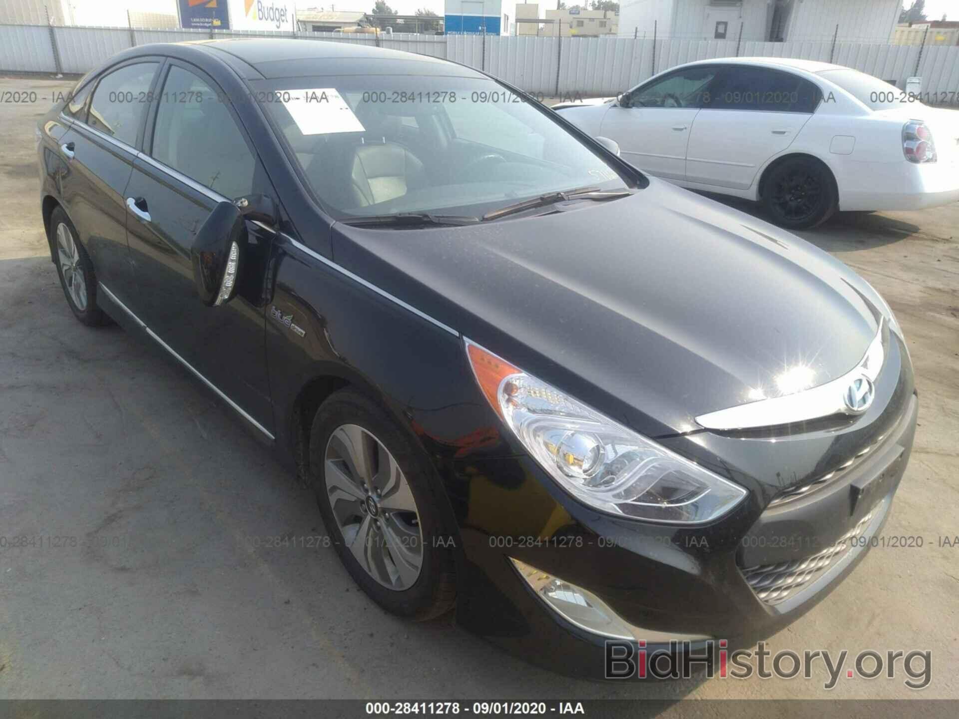 Photo KMHEC4A46DA070796 - HYUNDAI SONATA HYBRID 2013