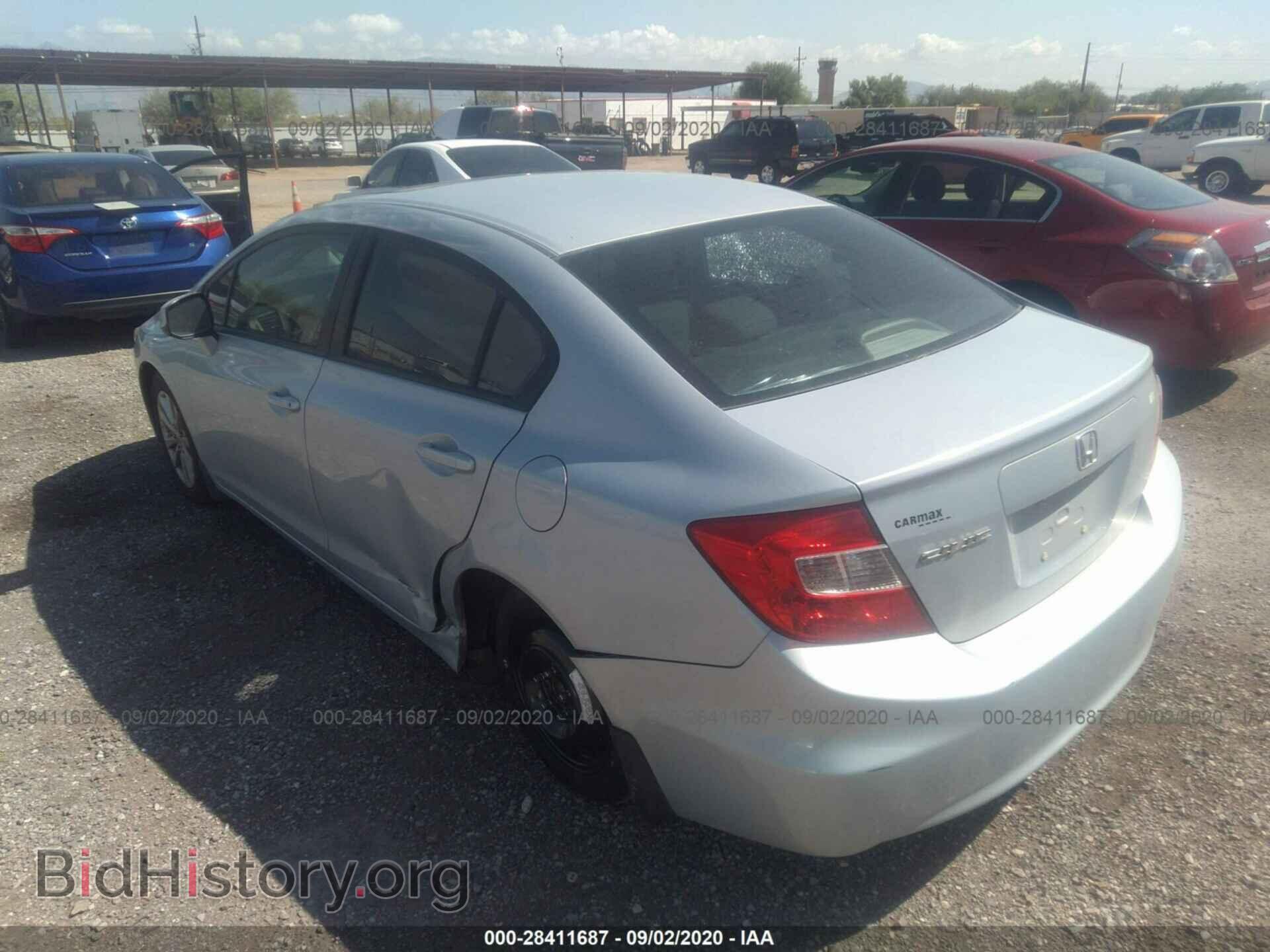 2012 HONDA CIVIC SDN - VIN: 2HGFB2F83CH503536 - Фото 3