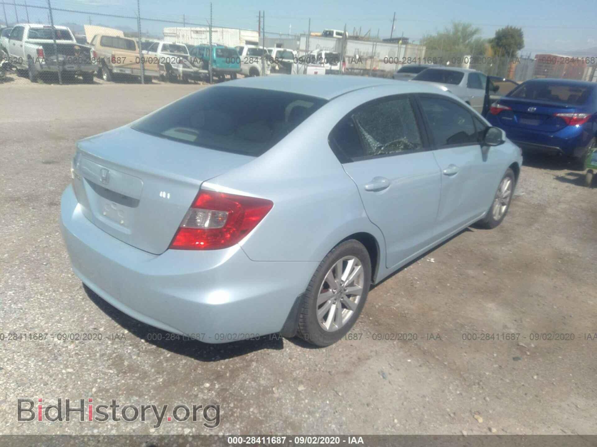 2012 HONDA CIVIC SDN - VIN: 2HGFB2F83CH503536 - Фото 4