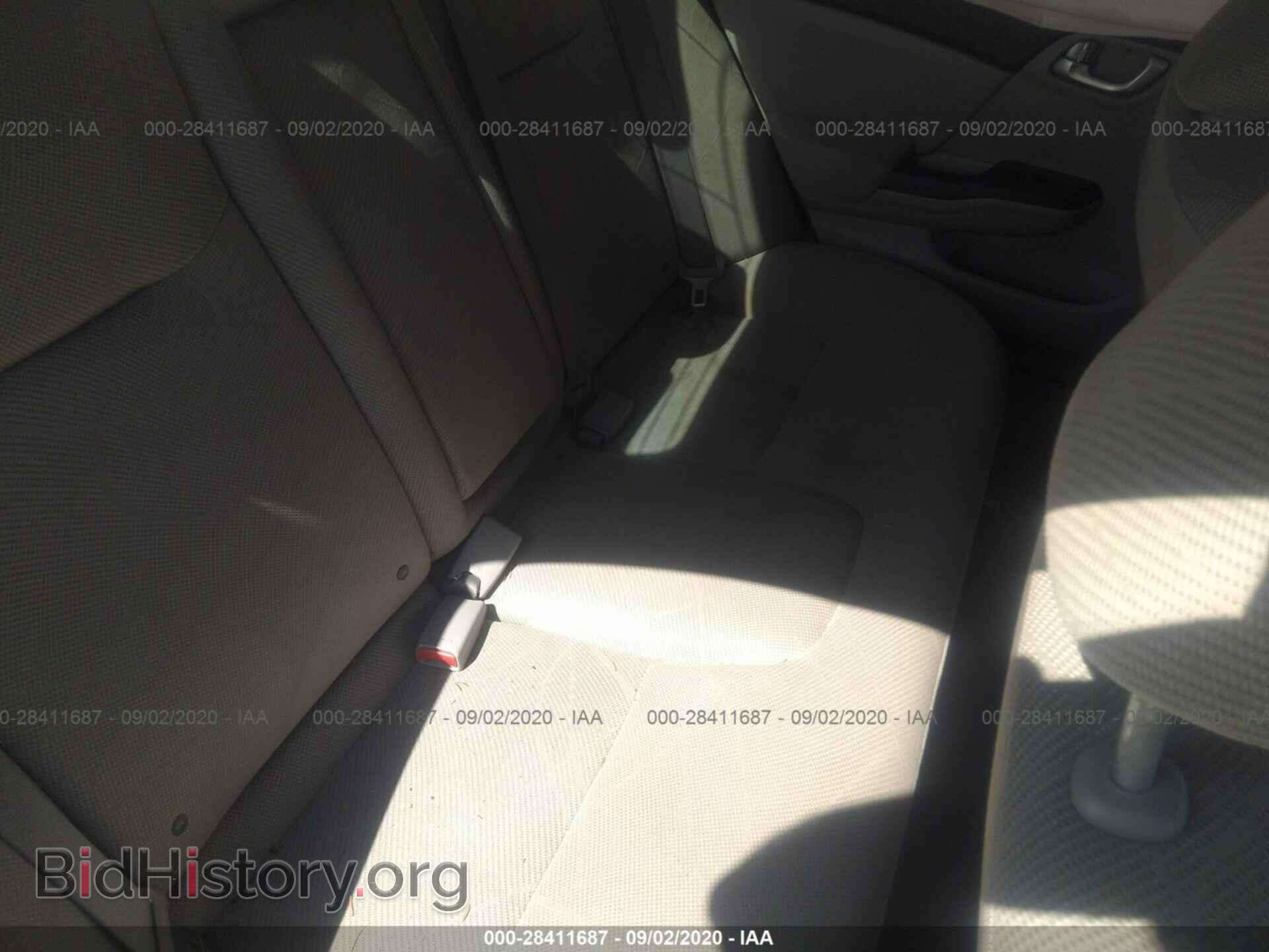 2012 HONDA CIVIC SDN - VIN: 2HGFB2F83CH503536 - Фото 8