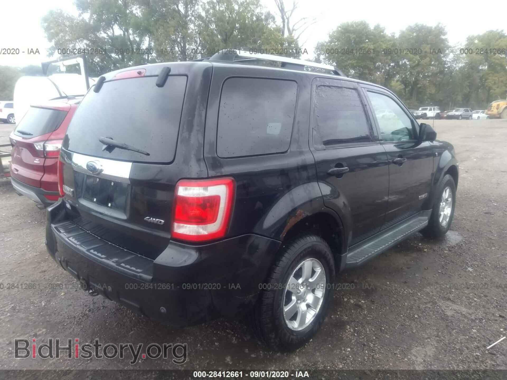 2008 FORD ESCAPE - VIN: 1FMCU94158KB78507 - Photo 4