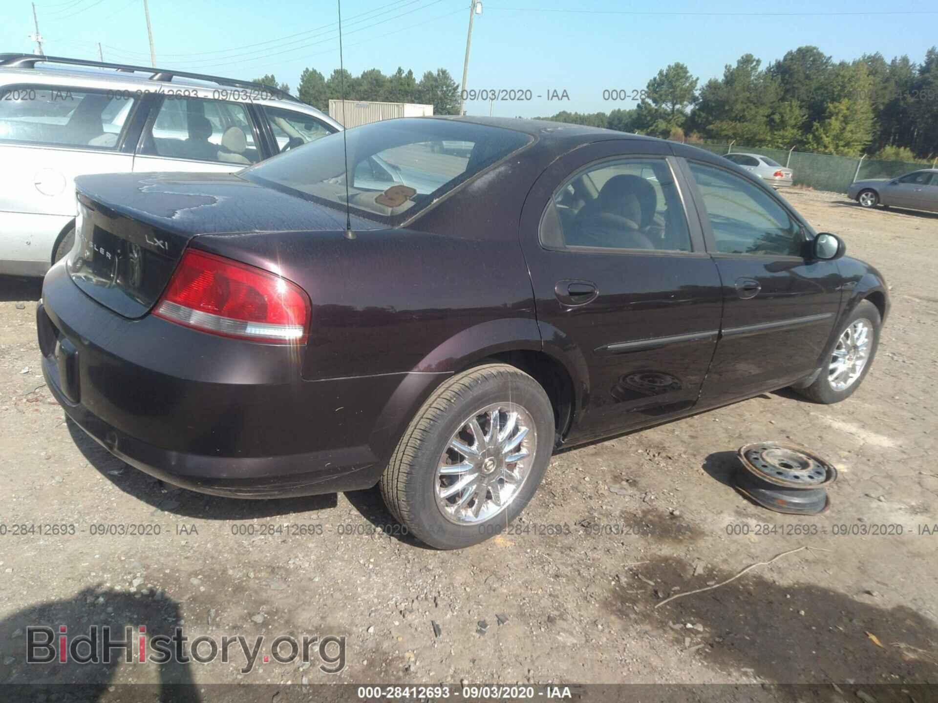 2003 CHRYSLER SEBRING - VIN: 1C3EL56R23N529672 - Фото 4