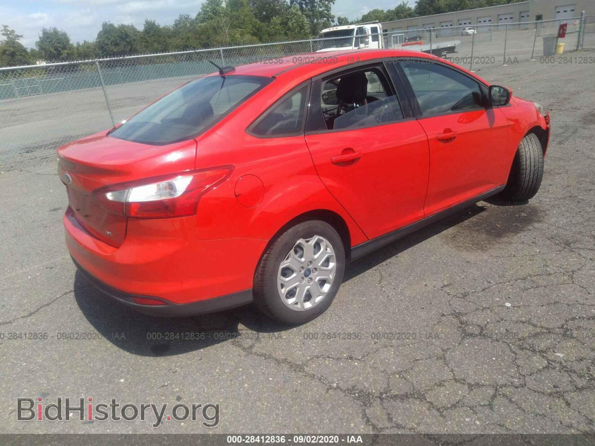 2012 FORD FOCUS - VIN: 1FAHP3F2XCL183912 - Фото 4