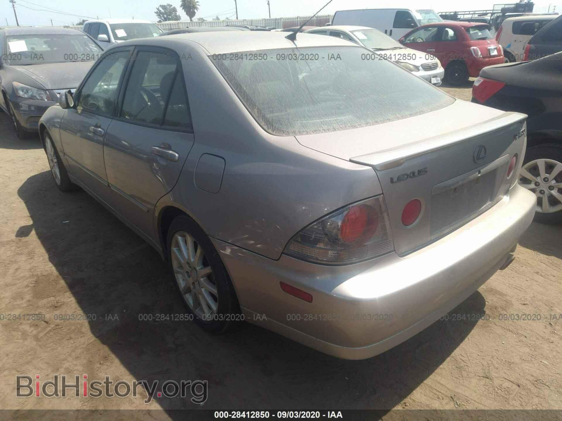2003 LEXUS IS 300 - VIN: JTHBD192530073522 - Фото 3