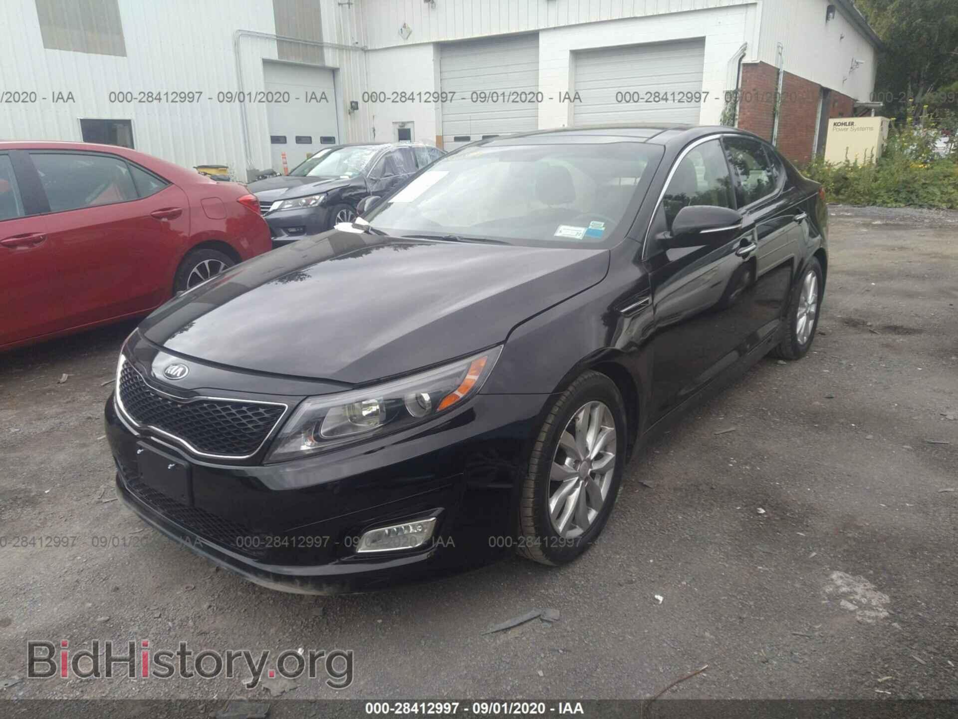 2014 KIA OPTIMA - VIN: 5XXGN4A76EG308105 - Фото 2