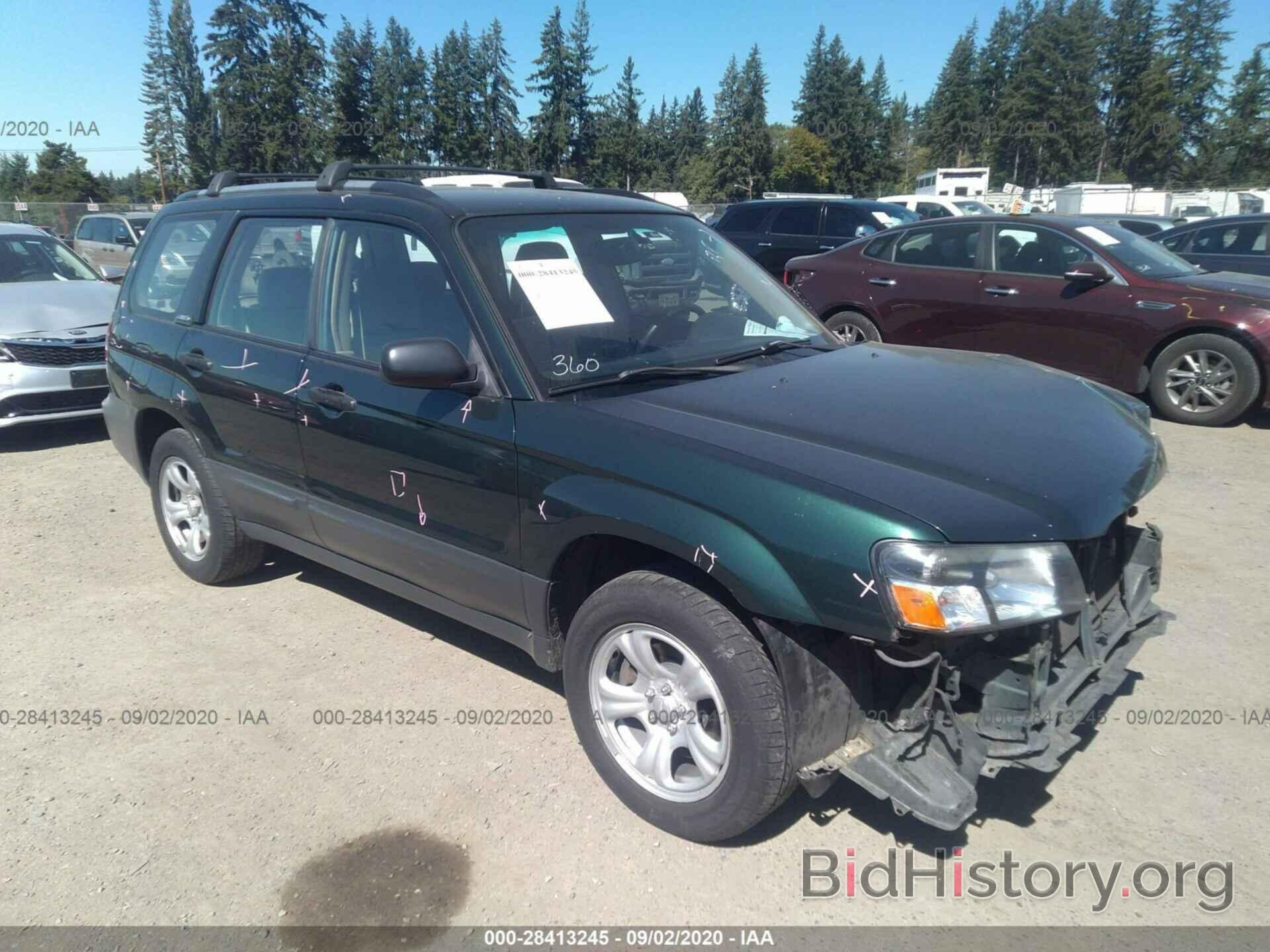 Photo JF1SG63643H763318 - SUBARU FORESTER 2003