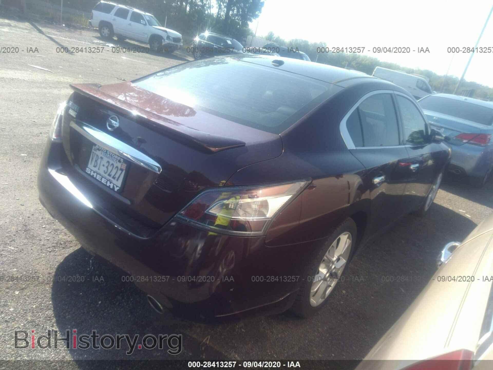 2014 NISSAN MAXIMA - VIN: 1N4AA5AP5EC455481 - Фото 4
