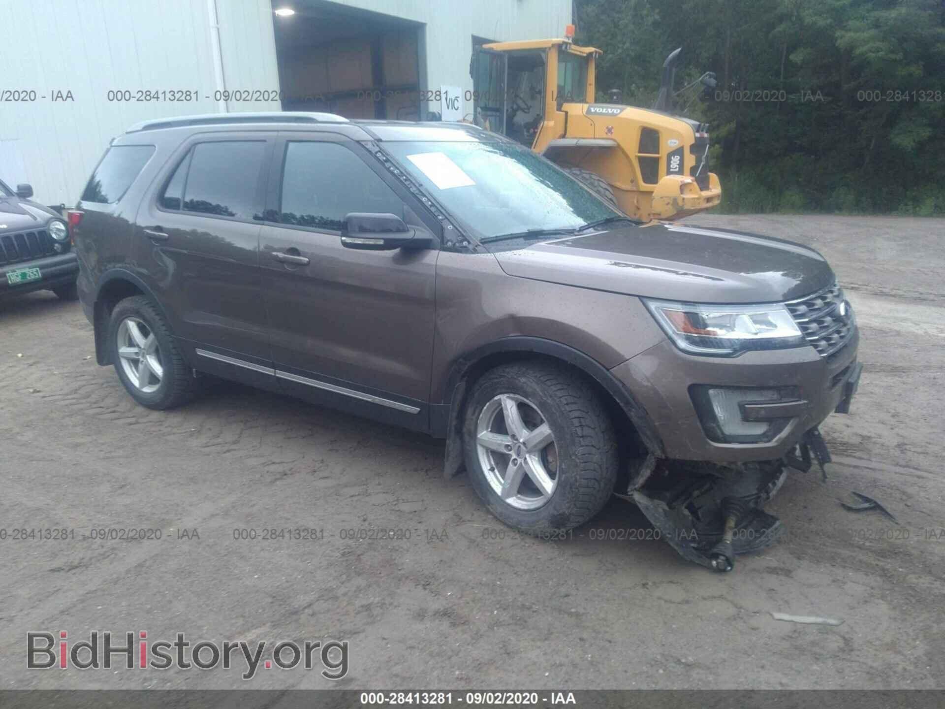Фотография 1FM5K8D88GGC28548 - FORD EXPLORER 2016