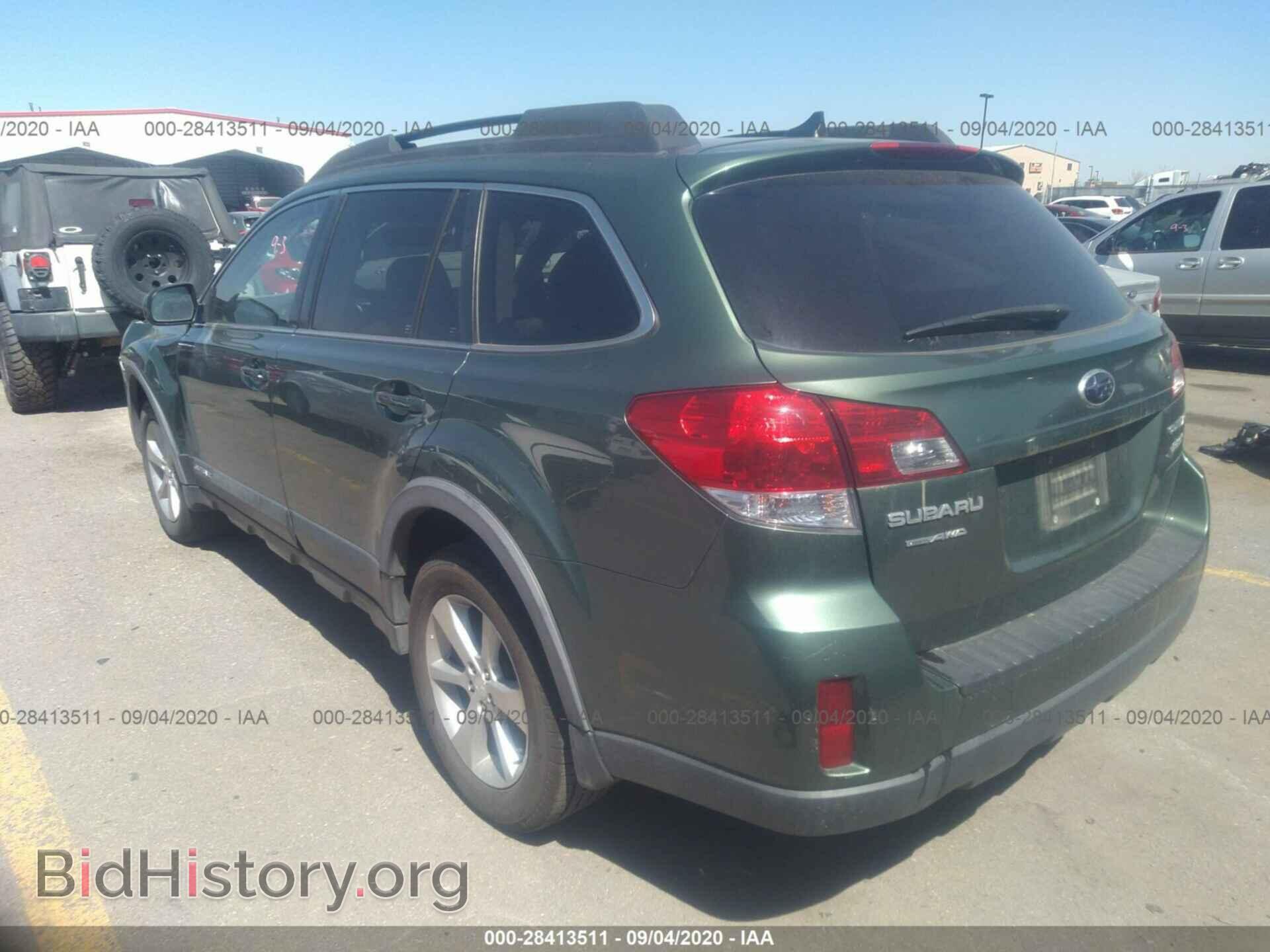 2013 SUBARU OUTBACK - VIN: 4S4BRBLC6D3276831 - Фото 3