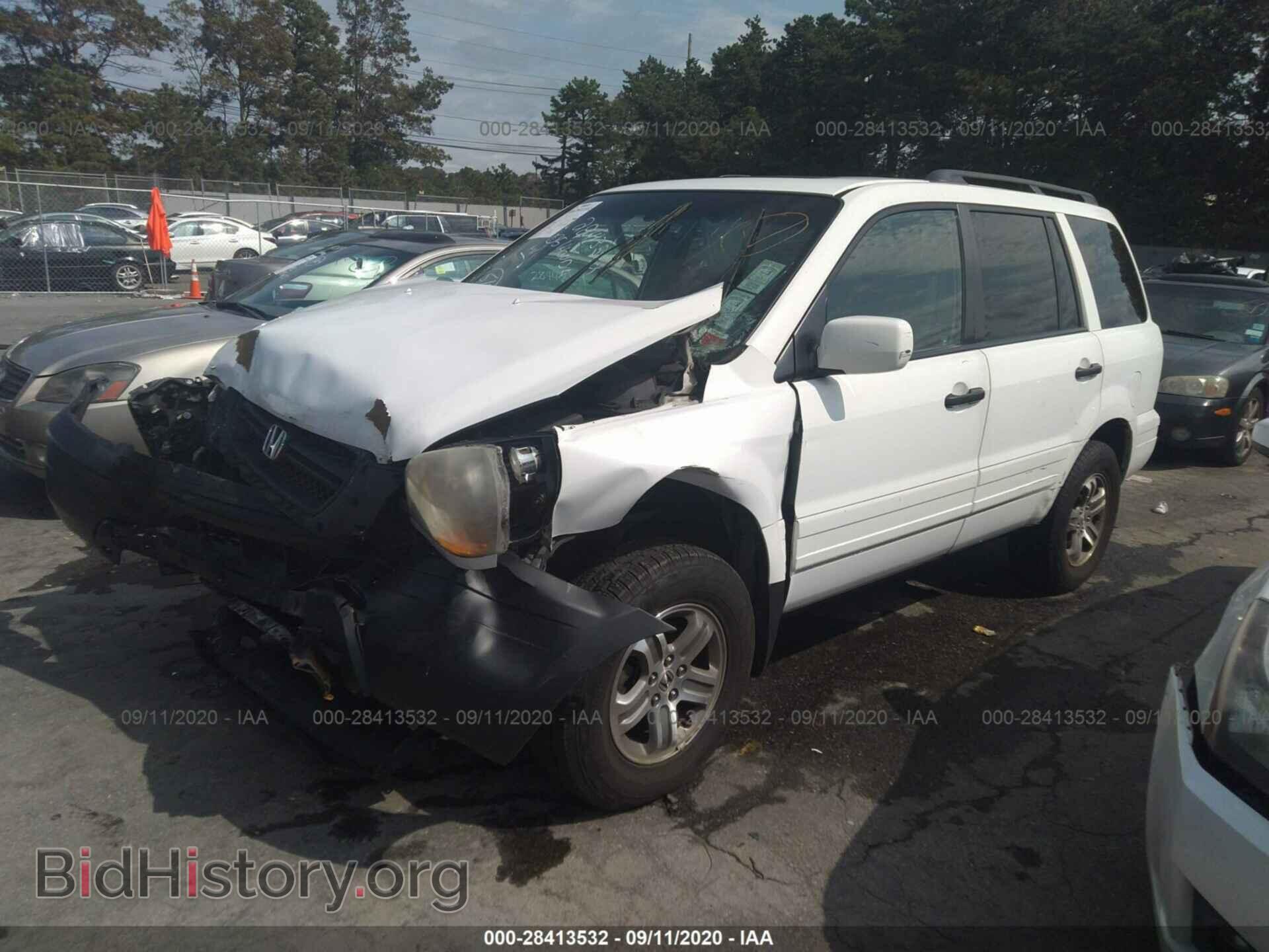 2005 HONDA PILOT - VIN: 5FNYF18535B043389 - Фото 2