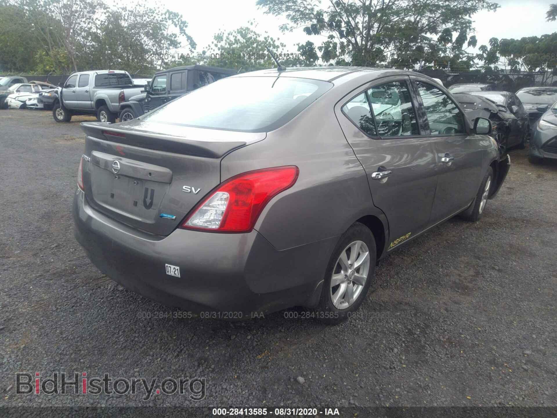 2014 NISSAN VERSA - VIN: 3N1CN7AP2EL866301 - Фото 4