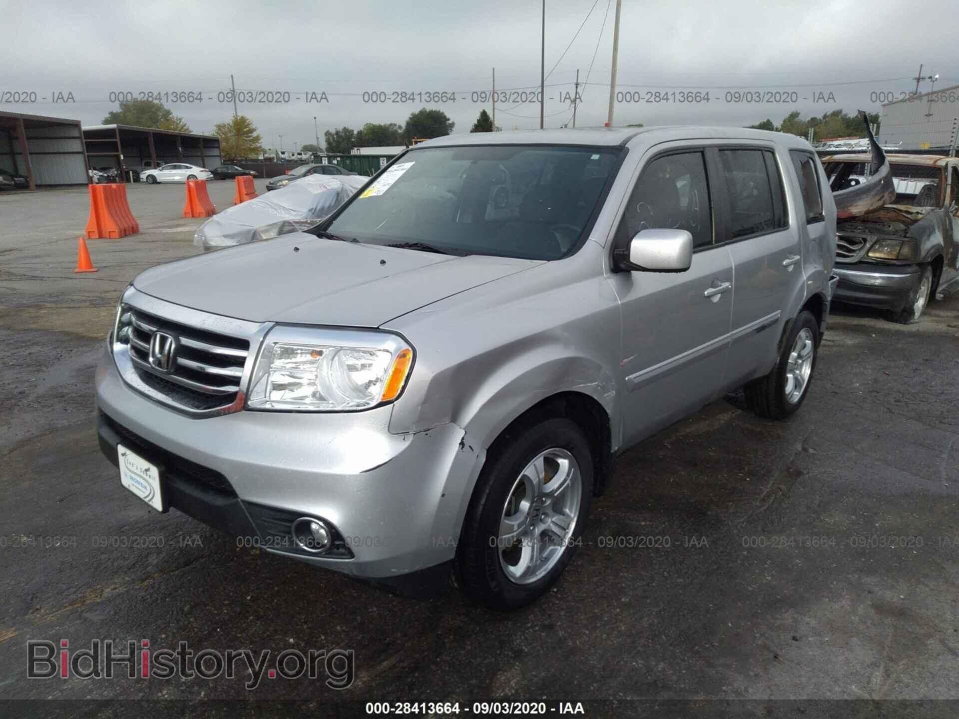 2013 HONDA PILOT - VIN: 5FNYF4H54DB081360 - Фото 2
