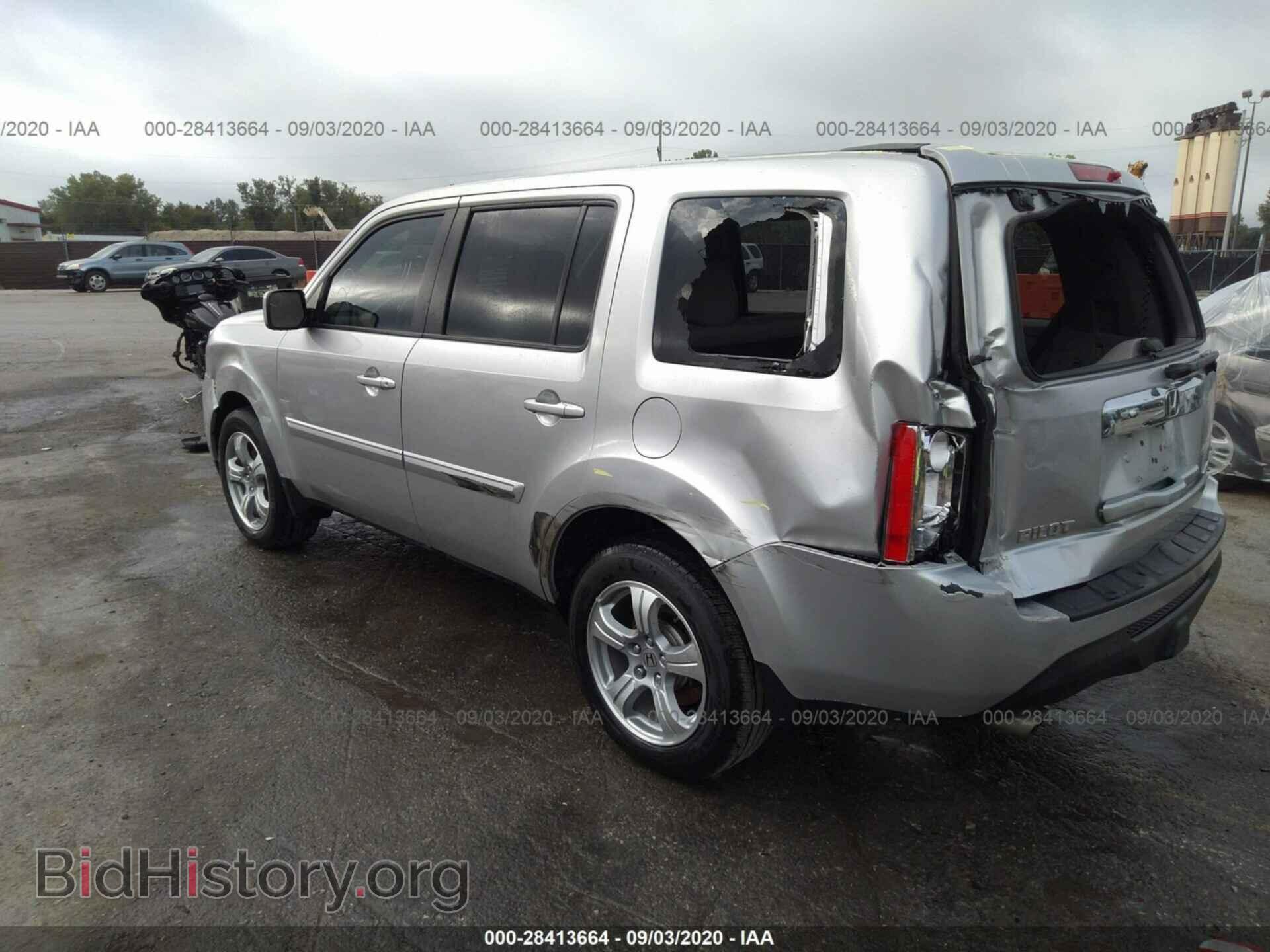 2013 HONDA PILOT - VIN: 5FNYF4H54DB081360 - Фото 3