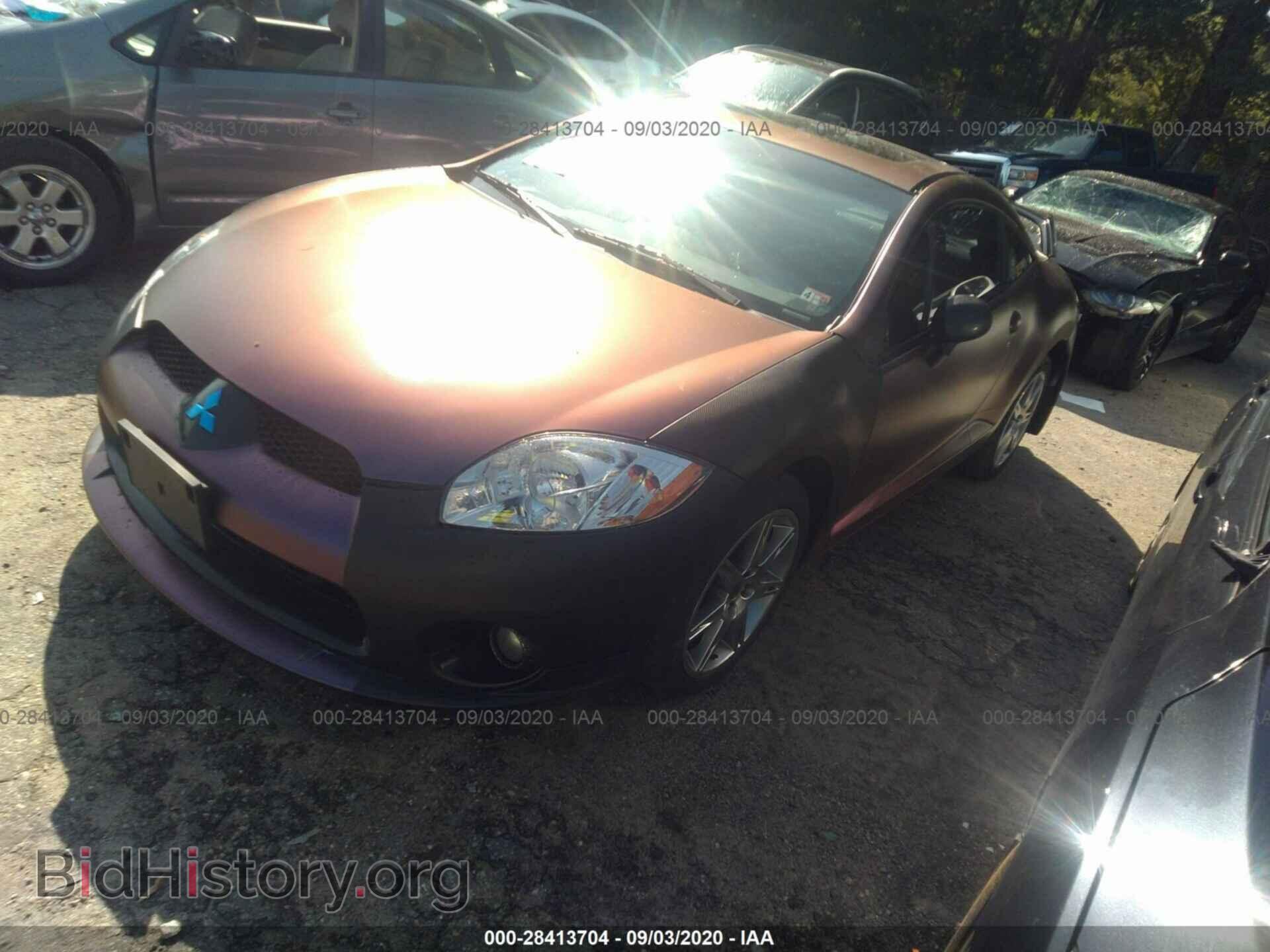 2008 MITSUBISHI ECLIPSE - VIN: 4A3AK64F08E021250 - Photo 2