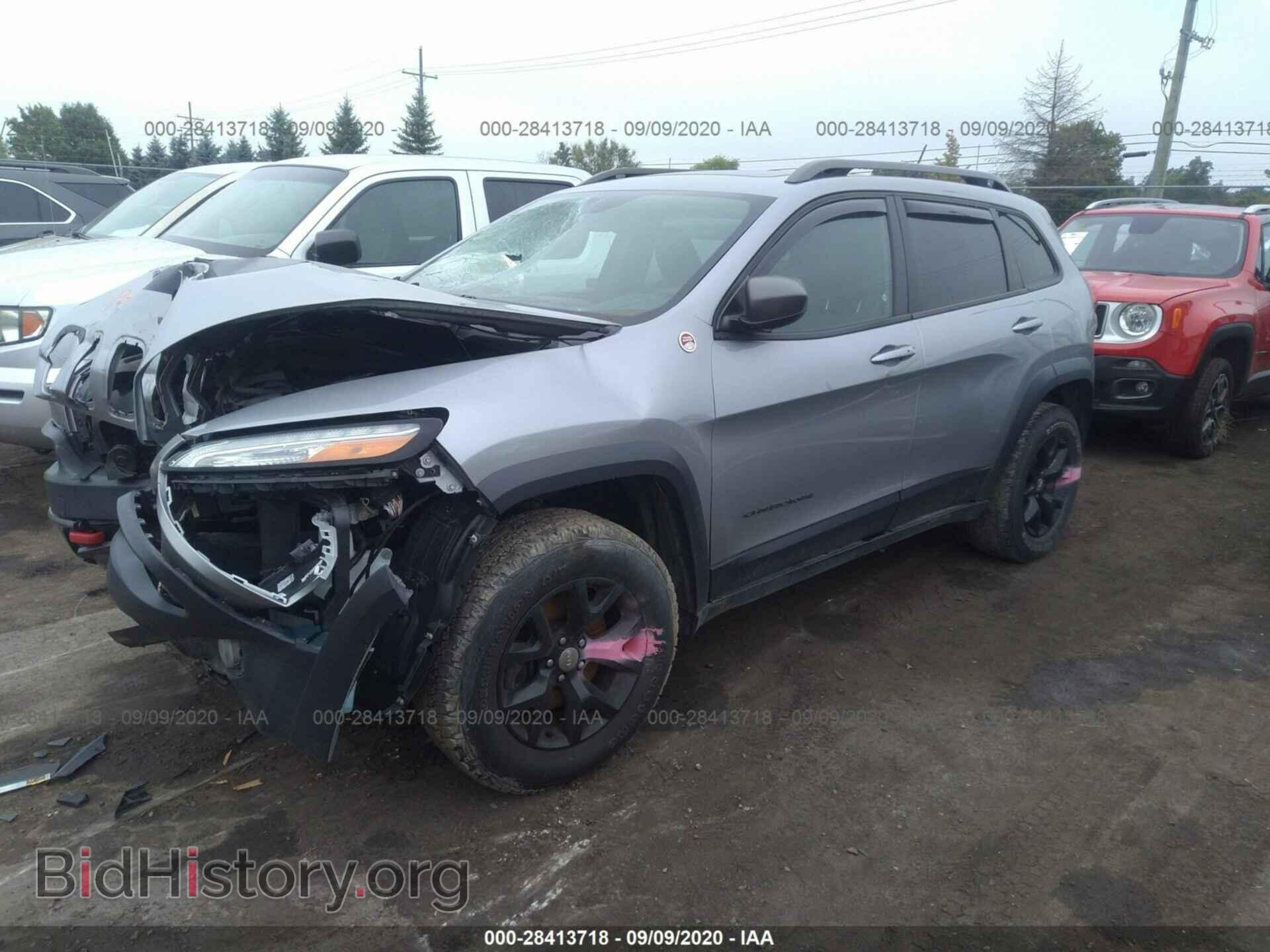 2014 JEEP CHEROKEE - VIN: 1C4PJMBS7EW186271 - Фото 2