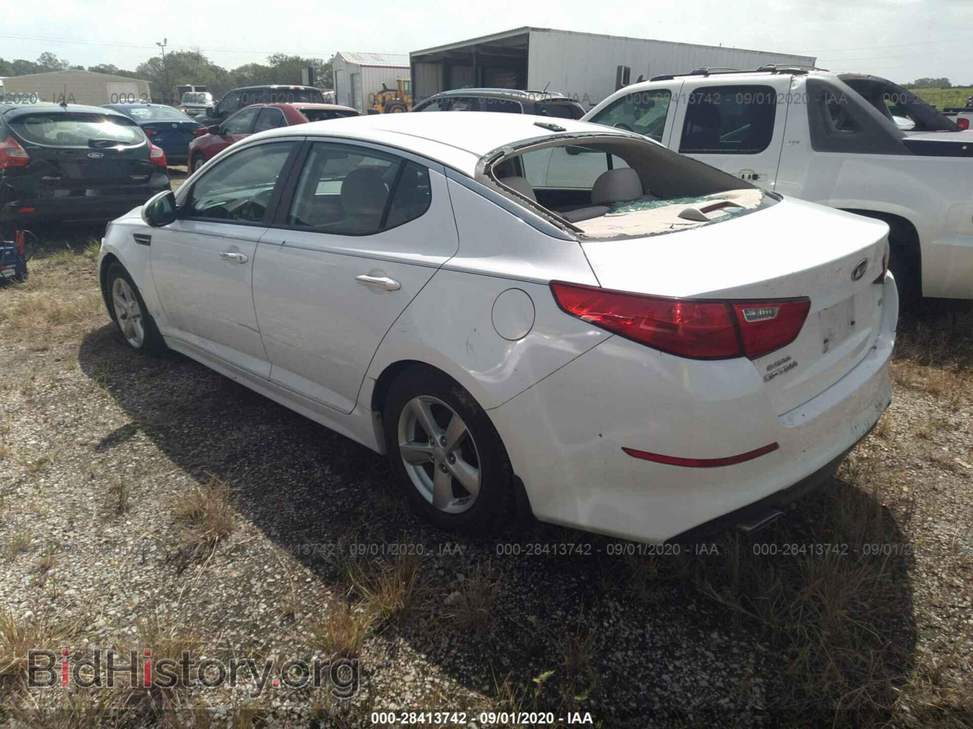2015 KIA OPTIMA - VIN: KNAGM4A76F5605753 - Photo 3