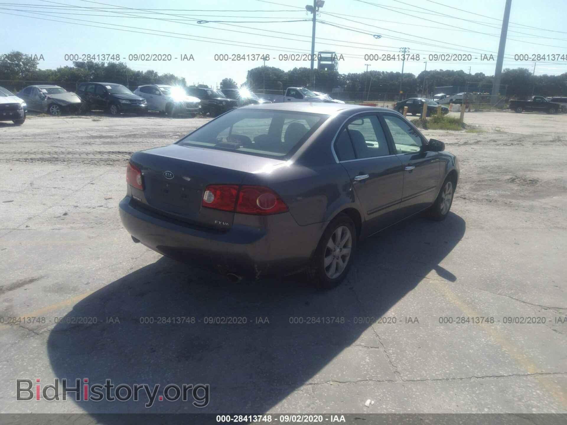 2006 KIA OPTIMA - VIN: KNAGE124065048130 - Фото 4